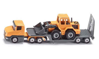 Siku Spielzeug-LKW siku Tieflader mit Frontlader 1616 Spielzeugauto