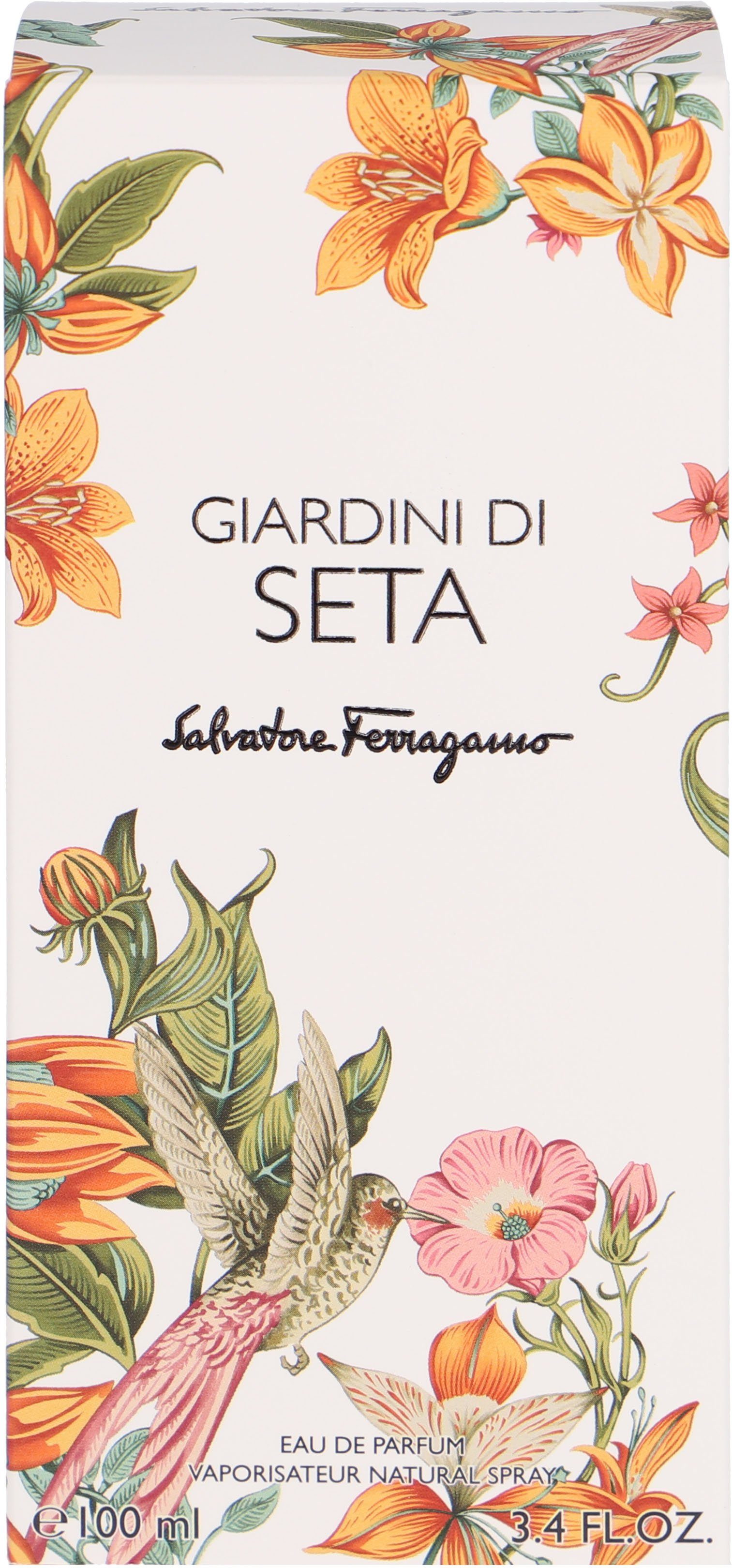 Salvatore Ferragamo Eau de Parfum Giardini di Seta, mit fruchtig-frischer Note