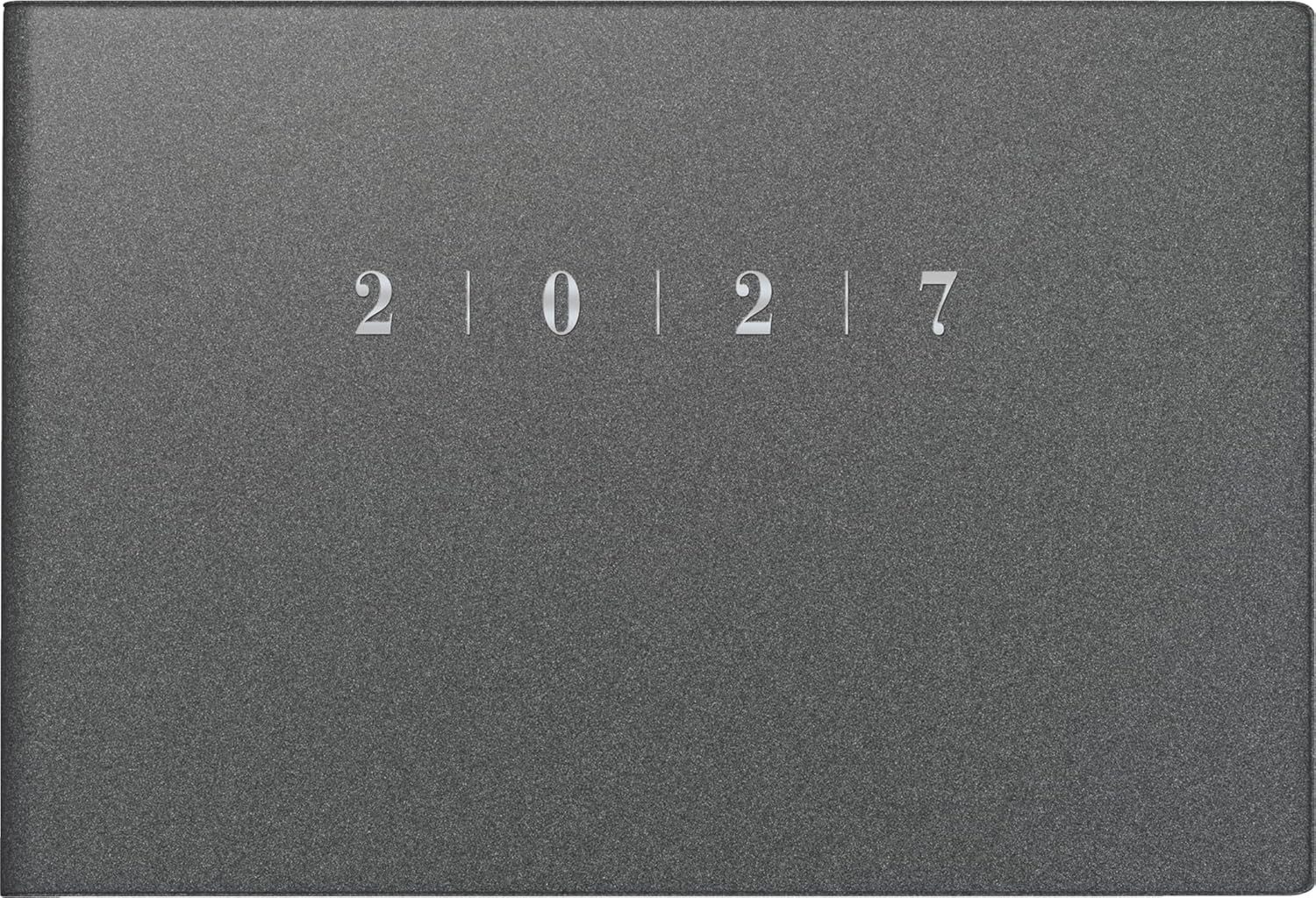 rido idé Taschenkalender , Septimus Reflection,  2027, grau