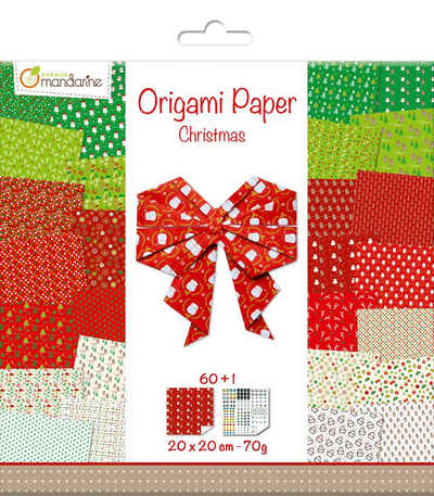 Avenue Mandarine Kraftpapier Weihnachten, 60 Blatt, 70 g/qm