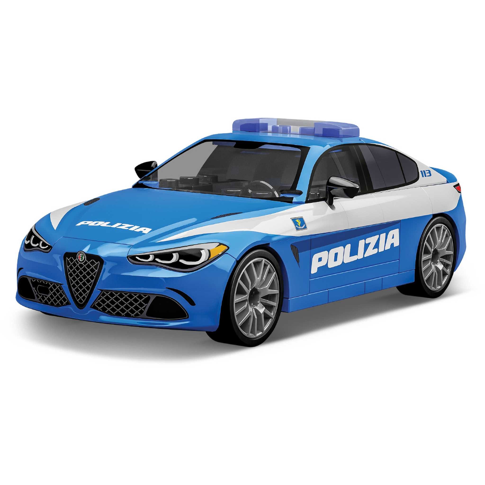 COBI CB-24606-Alfa Romeo Gulia Polizei (Cobi) Spielbausteine