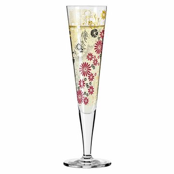 Ritzenhoff Champagnerglas Goldnacht 024, Kristallglas