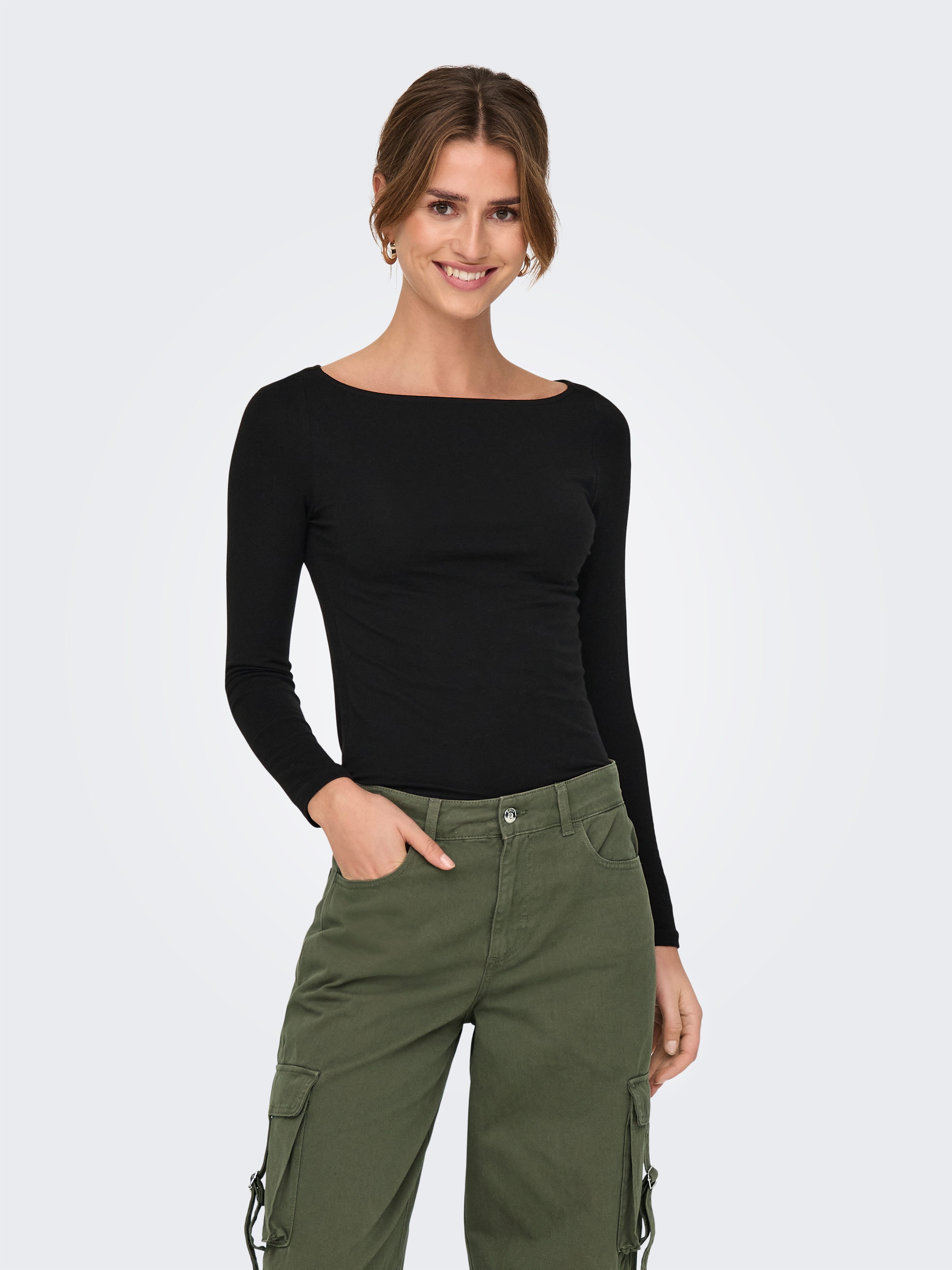 ONLY Langarmshirt ONLLIVE LOVE LIFE LS günstig online kaufen