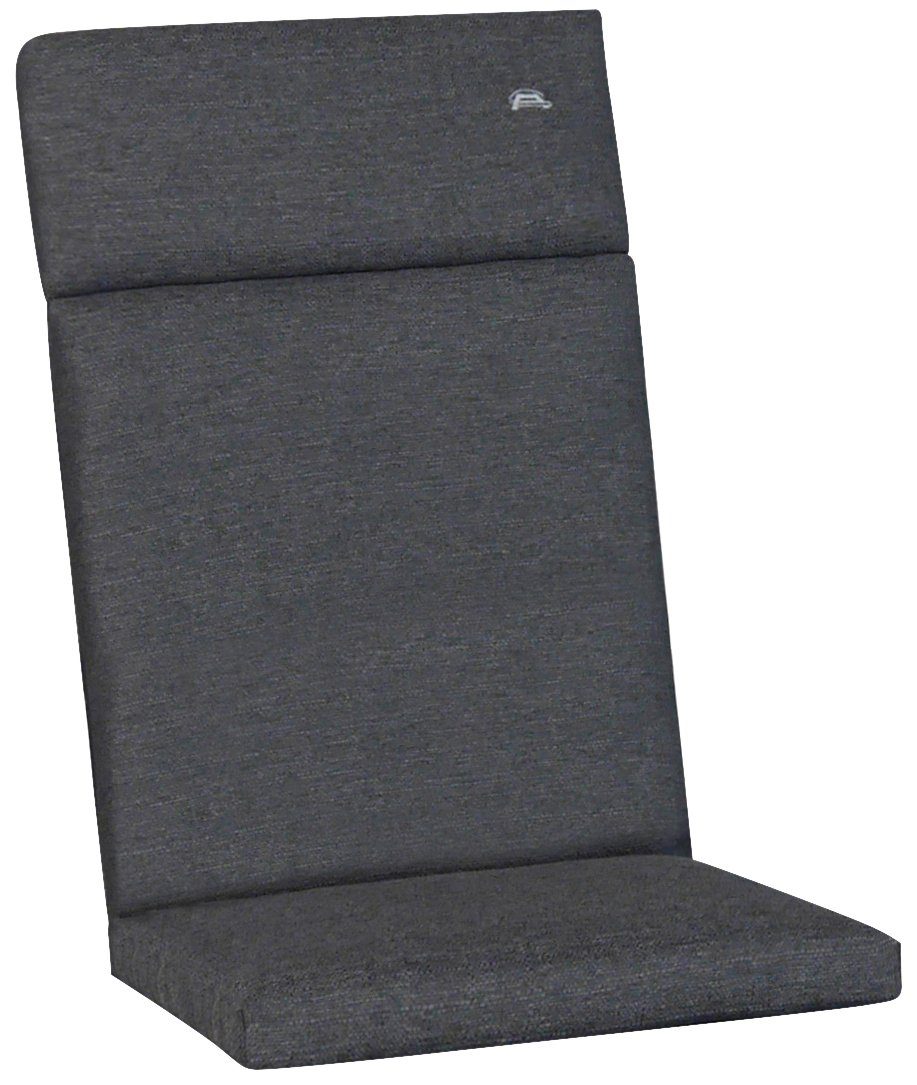 Angerer Freizeitmöbel Sesselauflage Smart, (B/T): ca. 47x112 cm grau