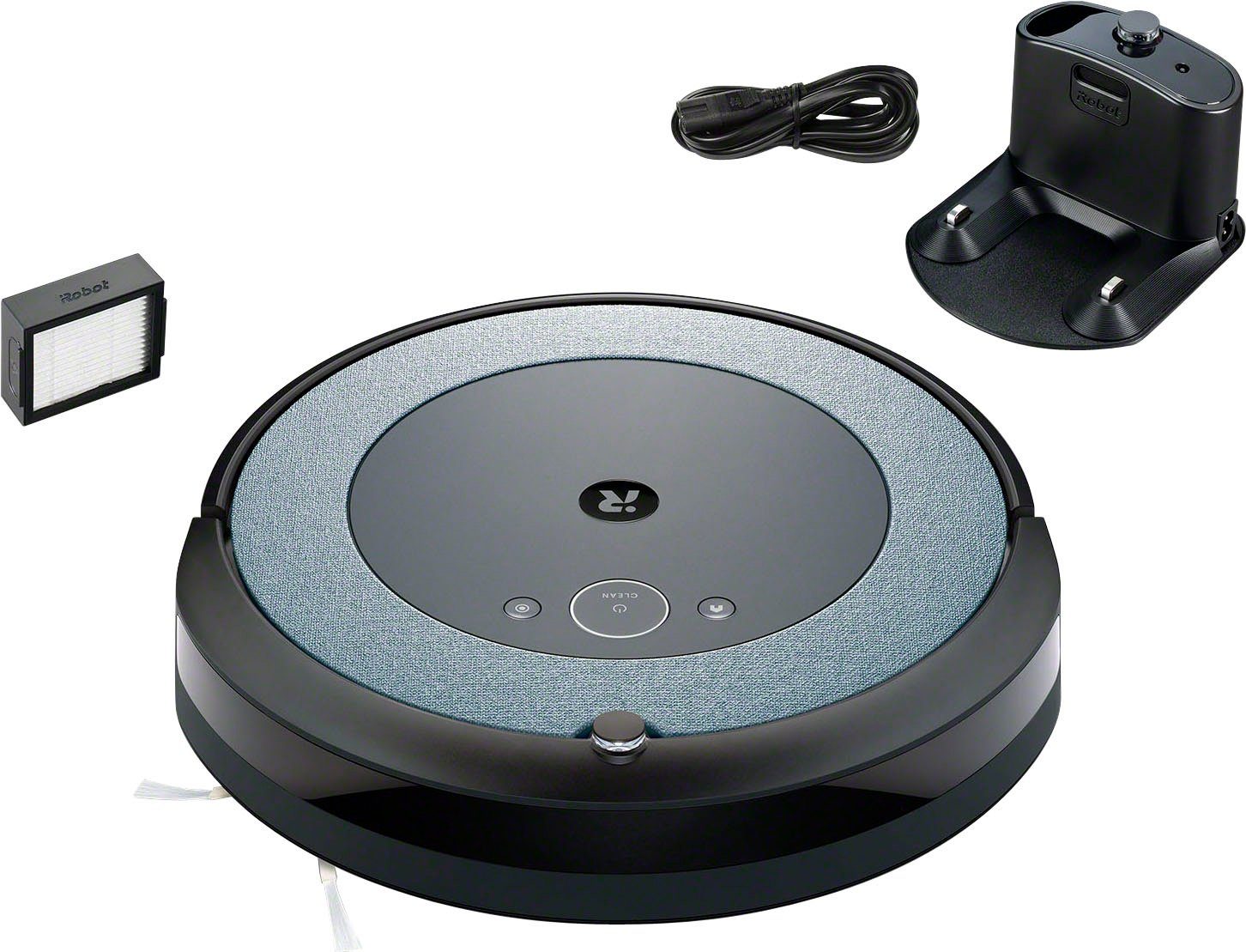 Gummibürsten zwei Böden beutellos, alle Roomba® iRobot Saugroboter WLAN-fähig, (i3152), i3 für