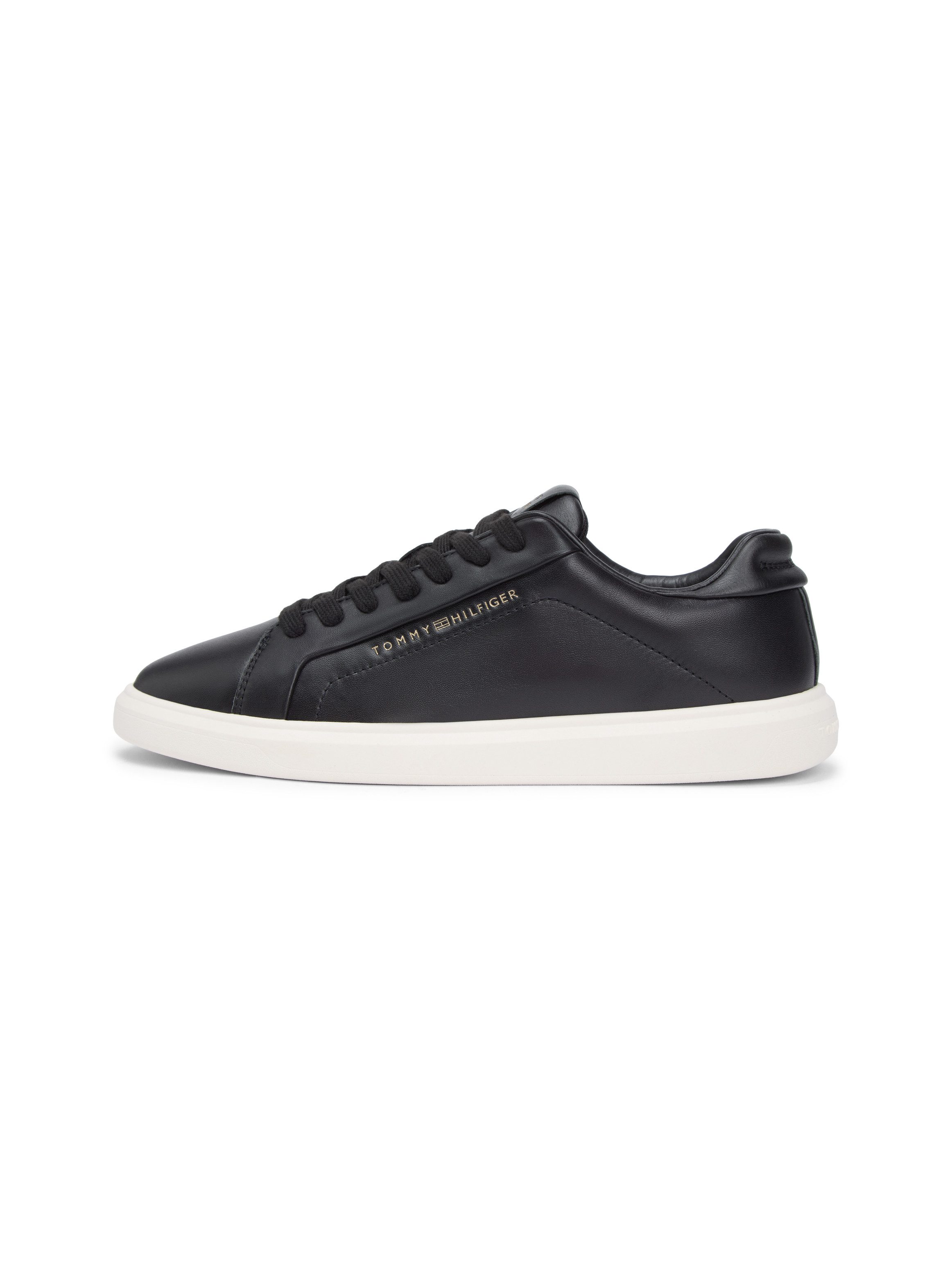 Tommy Hilfiger ICON COURT LIGHT WEIGHT SHINNY Plateausneaker Freizeitschuh, Halbschuh, Schnürer mit TH-Logo - klein ausfallend – Bild 5 von 5