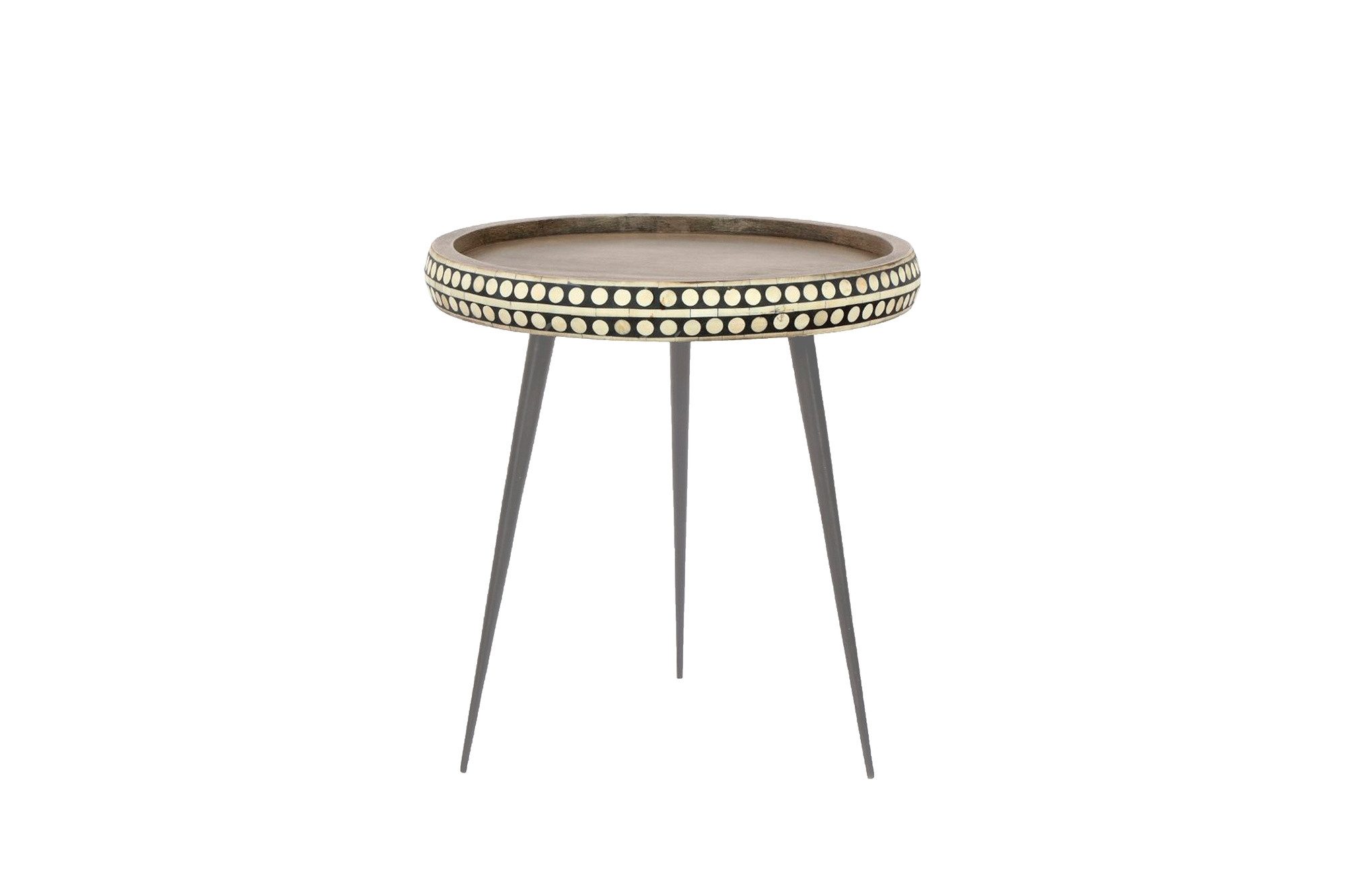 freiraum Beistelltisch JANA (BxHxT: 35x42x35 cm), aus Massivholz Mango in braun