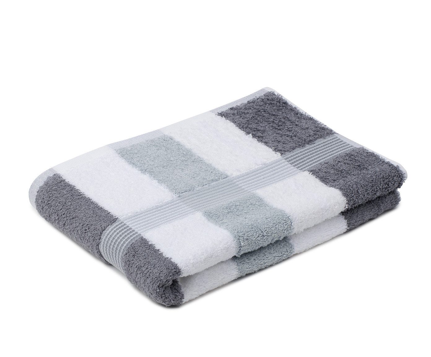 Gözze Handtücher Handtuch Duschtuch Badetuch Streifen mit Aufhängung 100% B günstig online kaufen