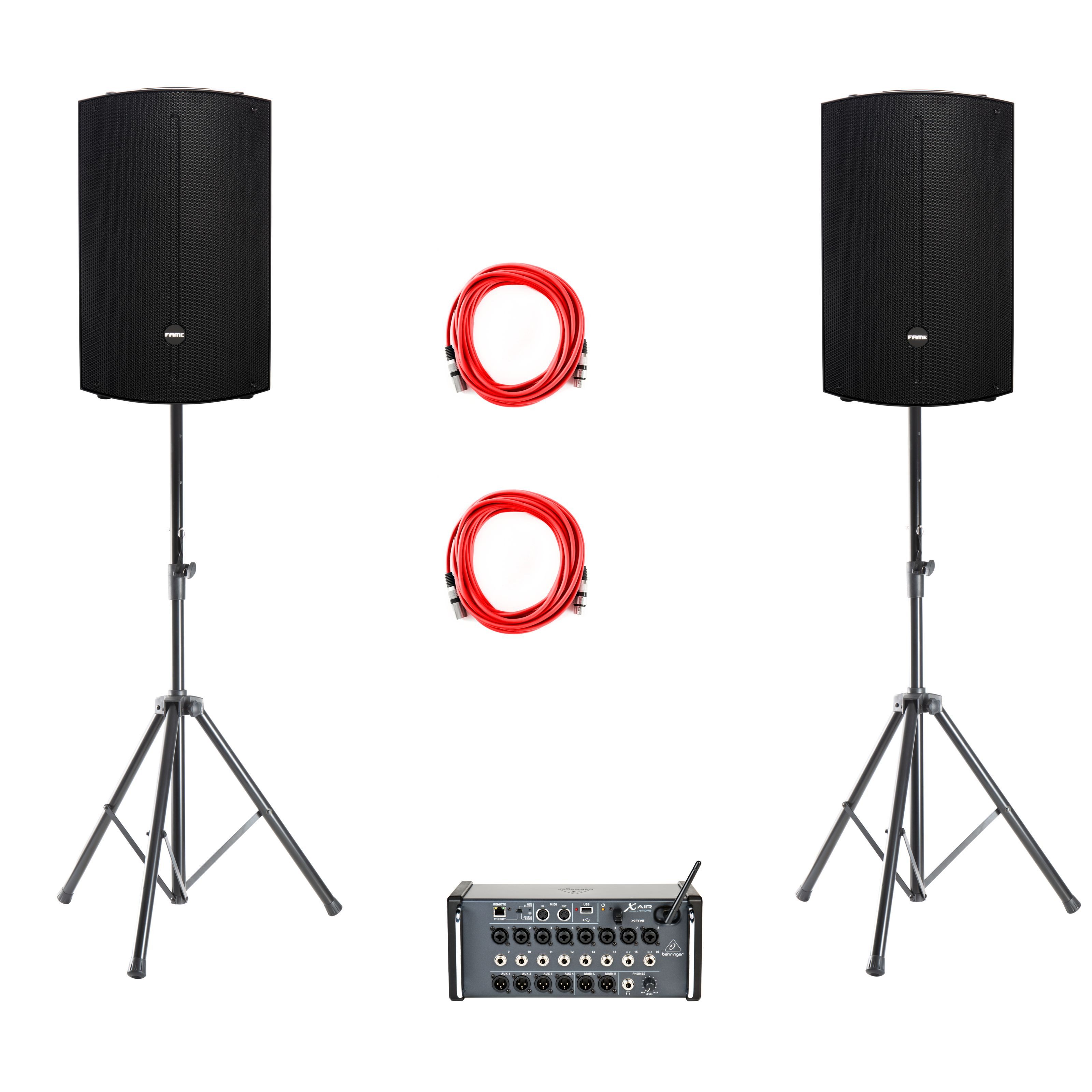 Behringer Колонкиsystem (XR 16 + Discovery 12A DSP Set)