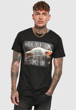 Merchcode T-Shirt Merchcode Herren Baby Yoda Song Tee (1-tlg)