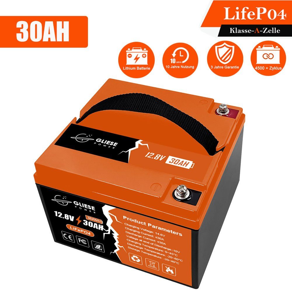 LiFePO4 Solarakkus, Batterie GLIESE 12V Solar