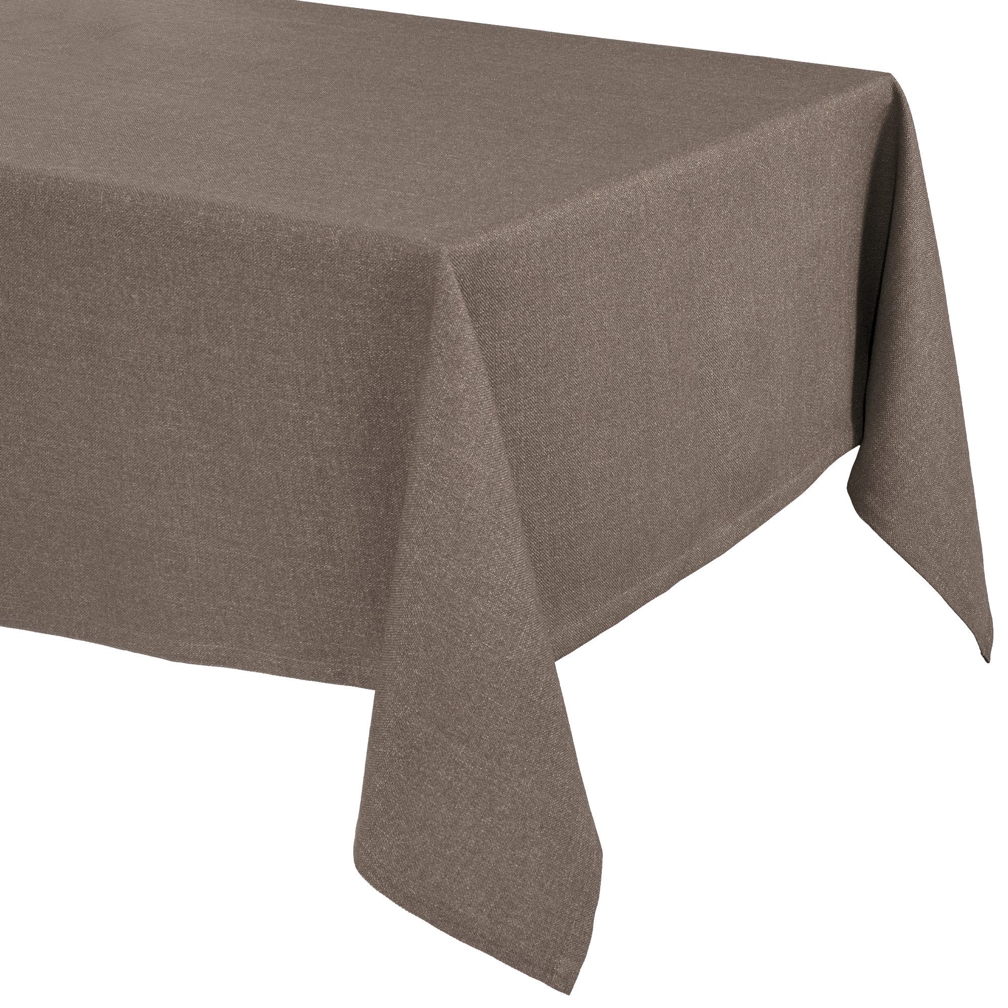 Beautex Tischdecke Elegante Tischdecke Edel Leinenoptik, Lina Tischdecke und Tischläufer (1-tlg)