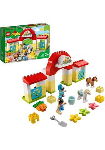 LEGO ® Konstruktionsspielsteine »Pferdestal...