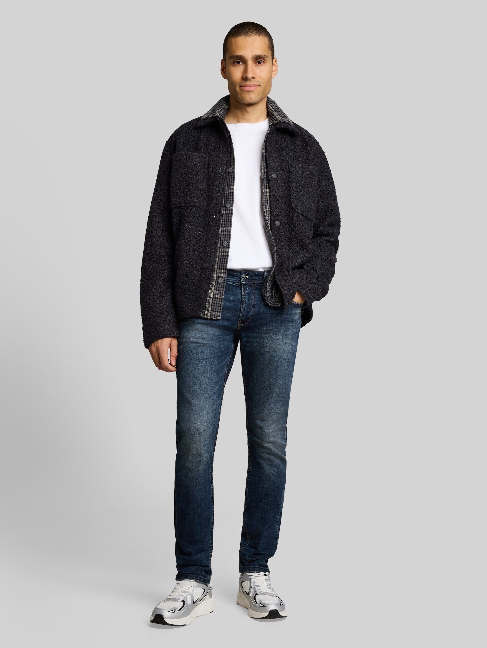 TOM TAILOR Denim Slim-fit-Jeans Jeanshosen TTPIERS SLIM Jeans – Bild 2 von 5