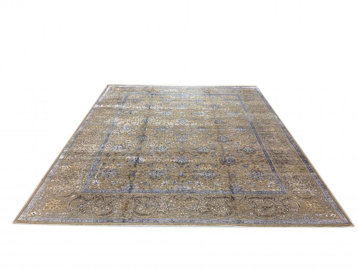 Orientteppich Designteppich, Höhe: Trading, 10 Handgeknüpfter Orientteppich rechteckig, Moderner 242x304 / mm Sadraa Nain