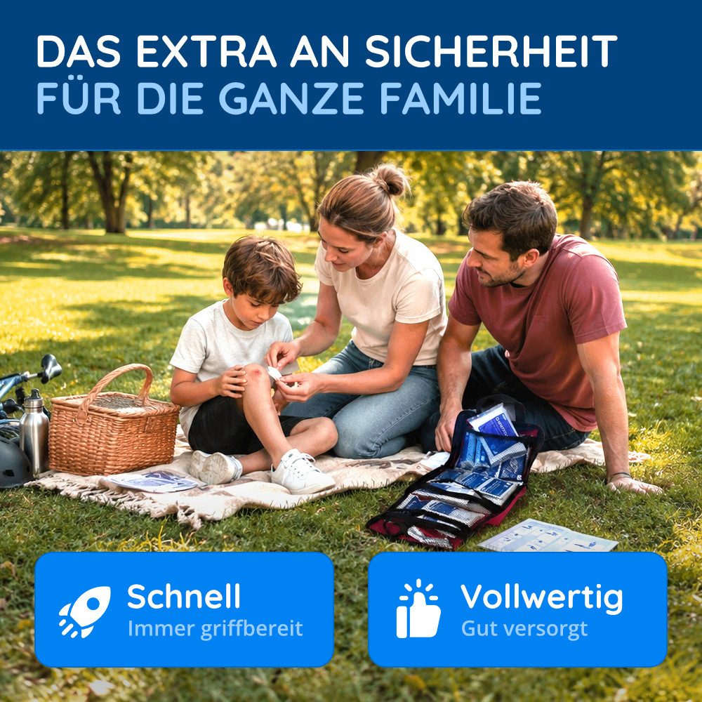 FLEXEO Erste-Hilfe-Set Family, (130 St)