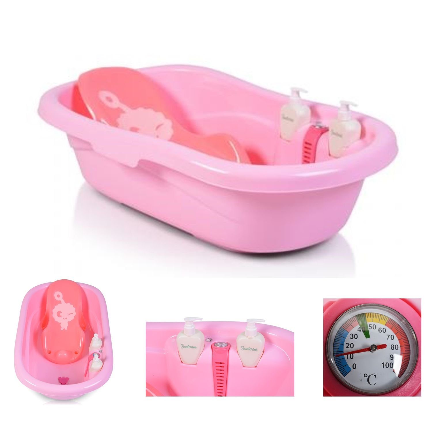 Babybadewanne Babybadewanne Santorini, Zubehör 90 cm