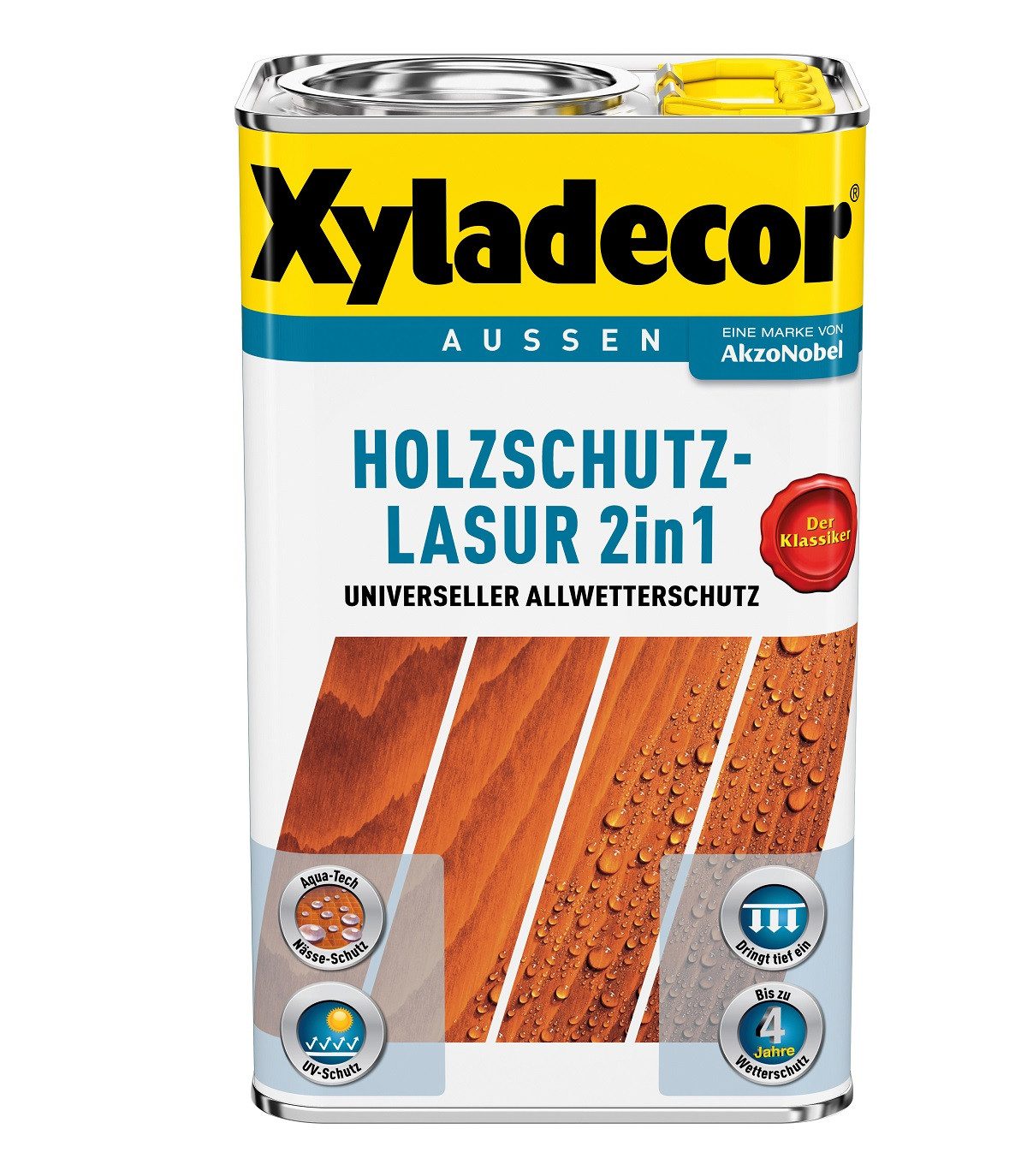Xyladecor  Holzschutzlasur XYLADECOR Holzschutzlasur Palisander 750ml