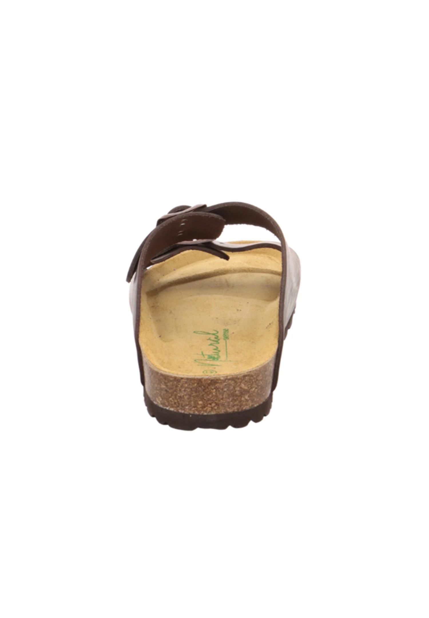 natural Sense Tieffußbett brown Pantolette