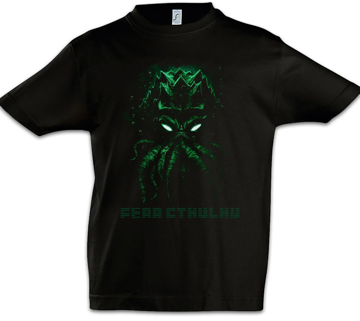 Print-Shirt Fear Cthulhu Kinder T-Shirt Call Horror Arkham H. P. Lovecraft