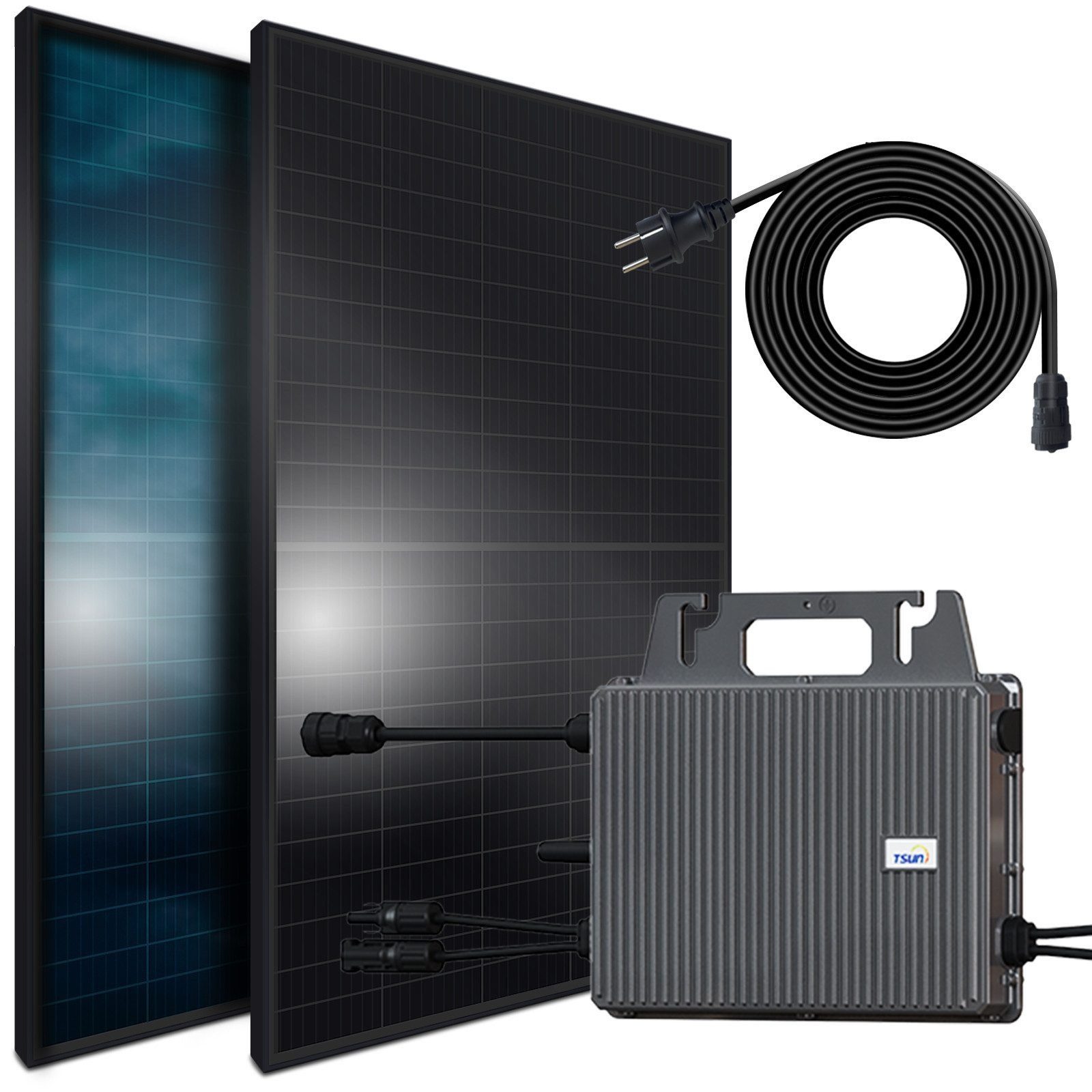 Solaranlage 1196W/800W komplett Steckdose