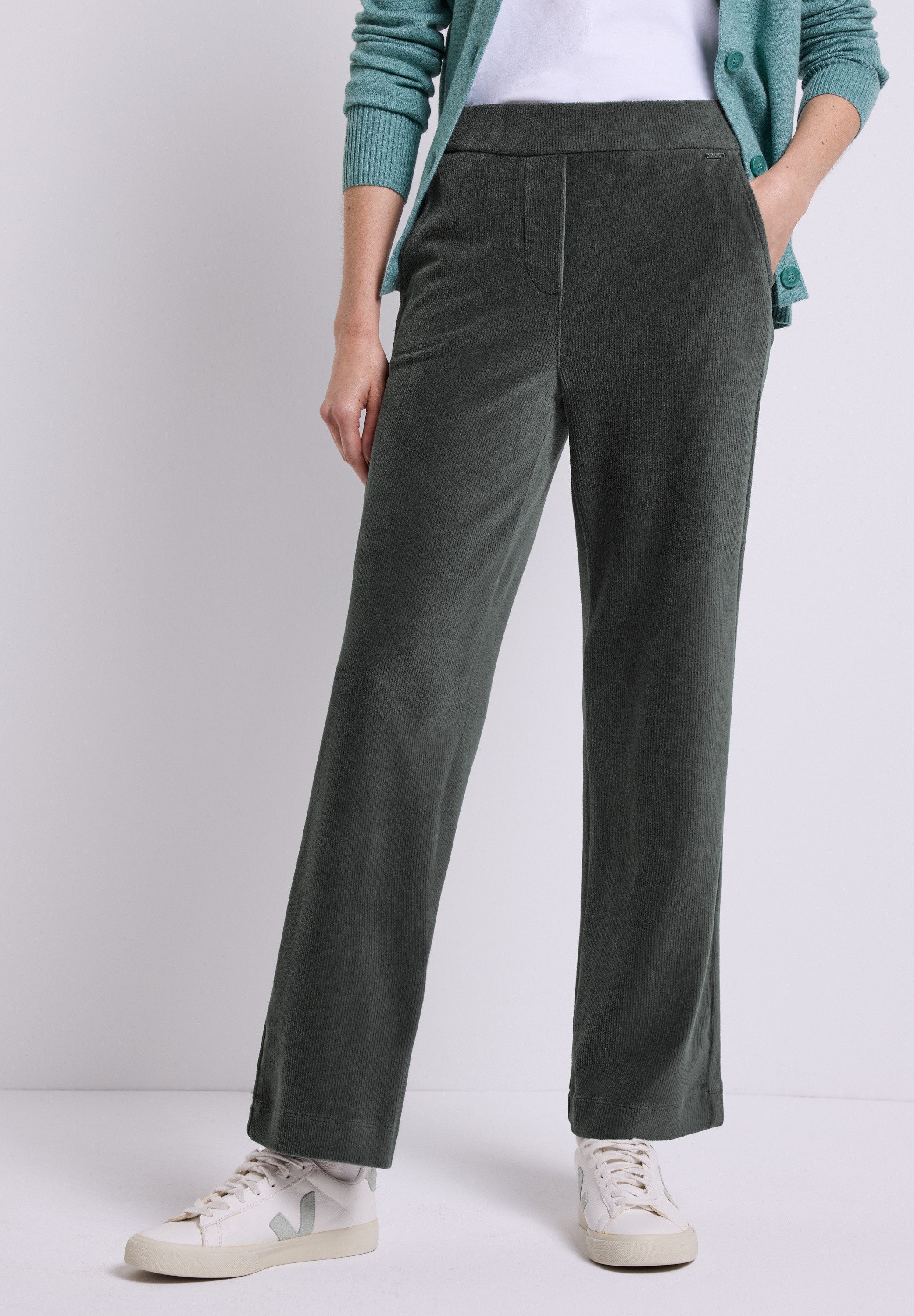 CECIL Cordhose mit Elastikbund