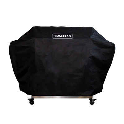 TAINO Grillabdeckhaube PLATINUM 6+2 BLACK 6+1, Polyester, Seitliche Klettverschlüsse