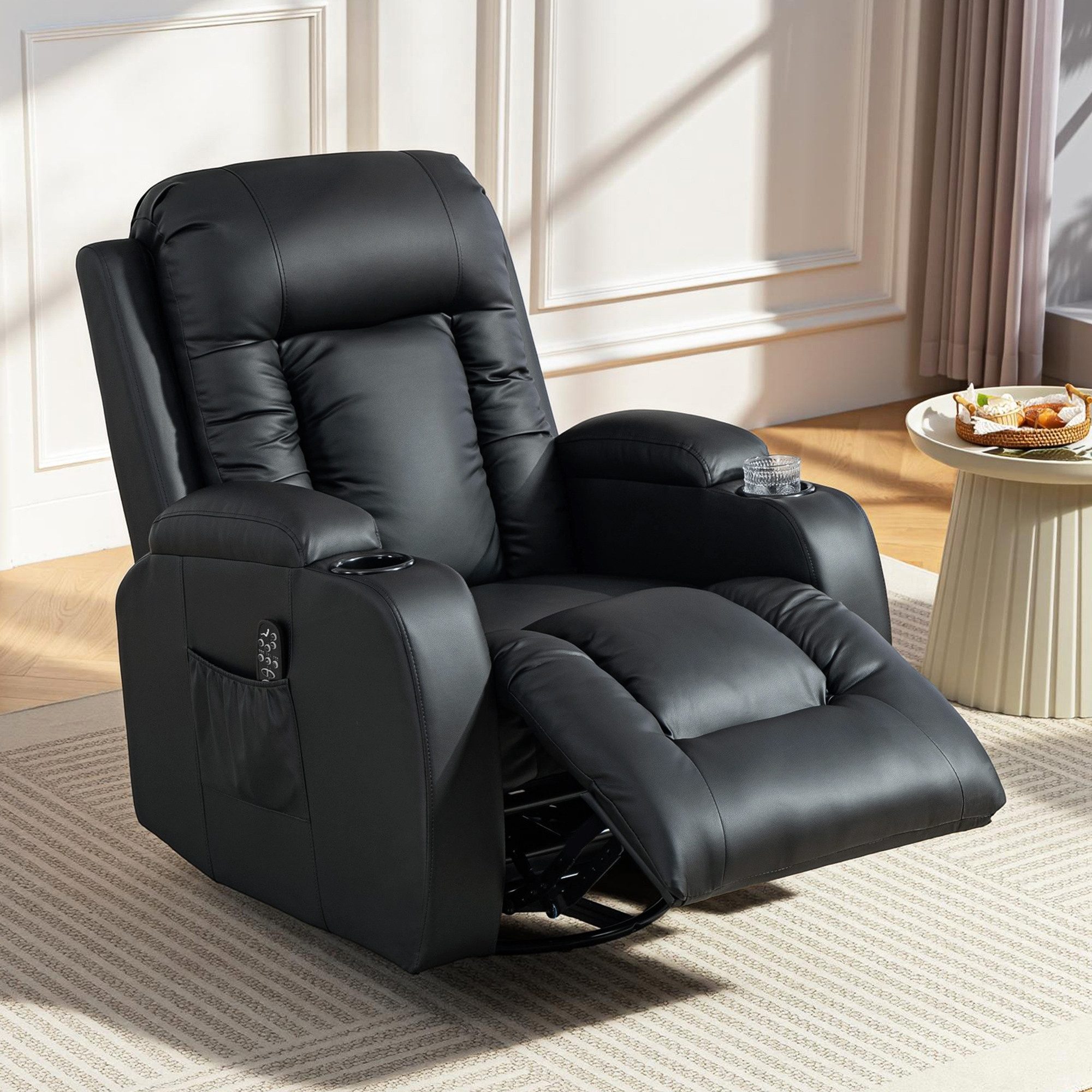 MC Star Relaxsessel Massagesessel mit Wipp-, Liege- & Wärmefunktion