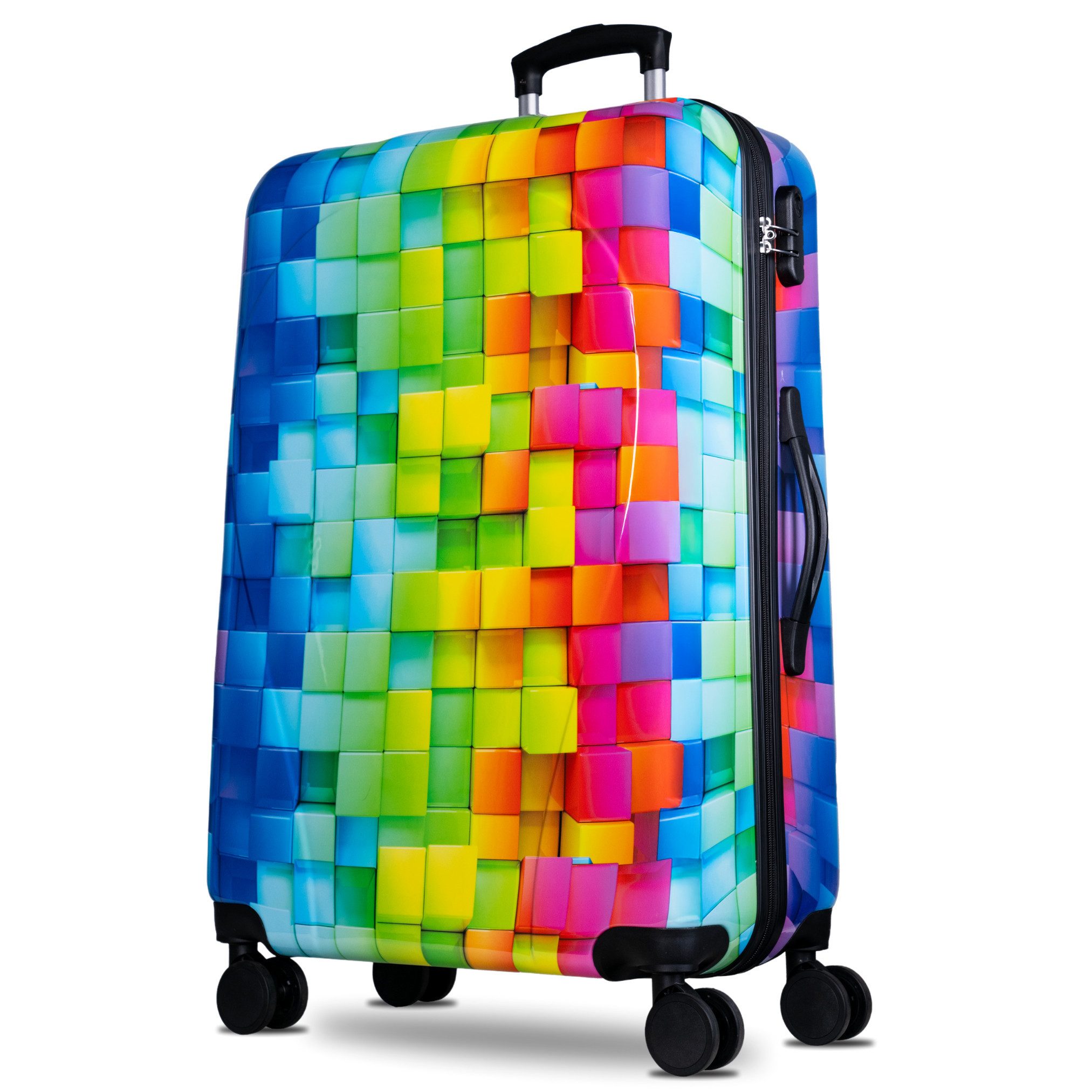 NOWI Trolley Hartschalenkoffer mit 4 Rollen, Zahlenschloss & Teleskopgriff günstig online kaufen