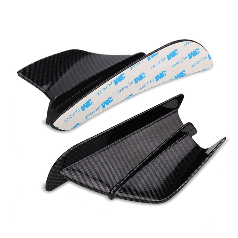 Zaddox Schutzblech Winglets für Suzuki Hayabusa Spoiler DF1 matt Carbon Look