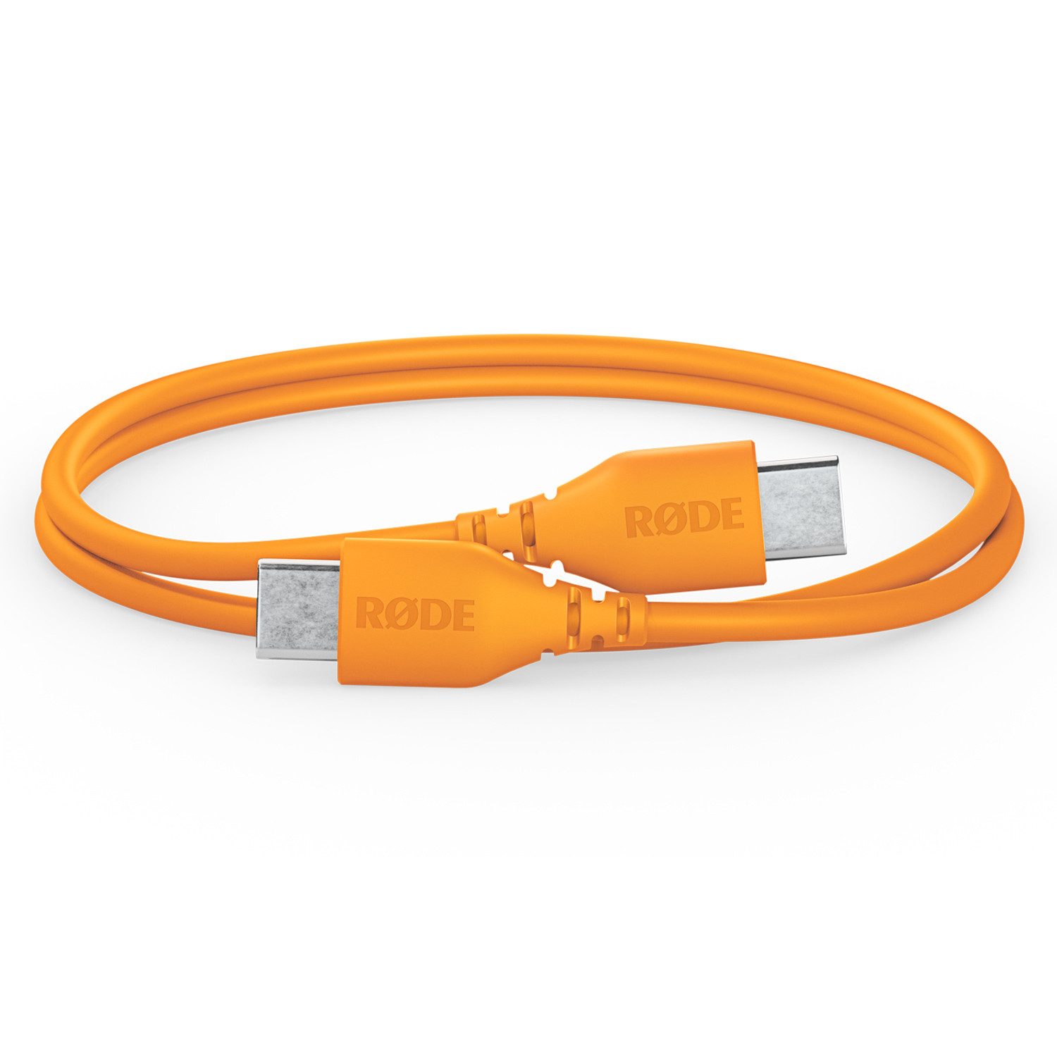RØDE Rode USB-Kabel SC22-O USB-C auf USB-C Kabel 30cm Orange USB-Kabel, USB-C, auf USB-C (30 cm), Hochwertig und gut abgeschirmt
