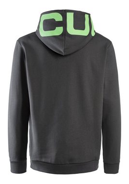 FCUK Hoodie in Regular Fit und Langarm, Sweatshirt mit Kapuze, Baumwollmischung