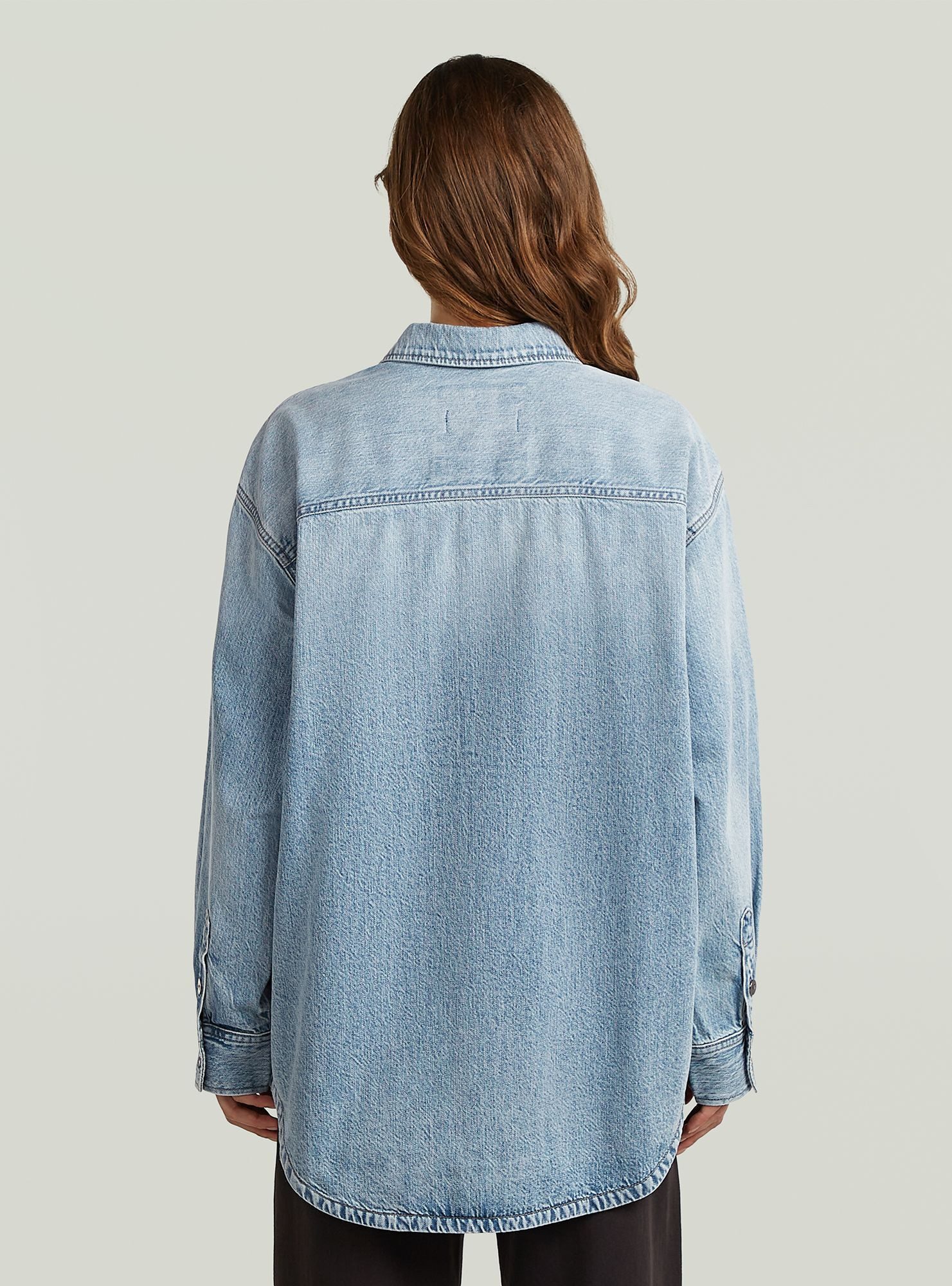 G-STAR Langarmshirt Maxi Overshirt