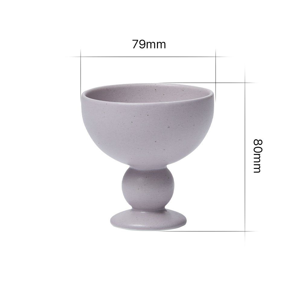 Better Dessertschale 100ml Finger NEOFLAM® Violett, Keramik, (1-tlg) Dessertbecher -