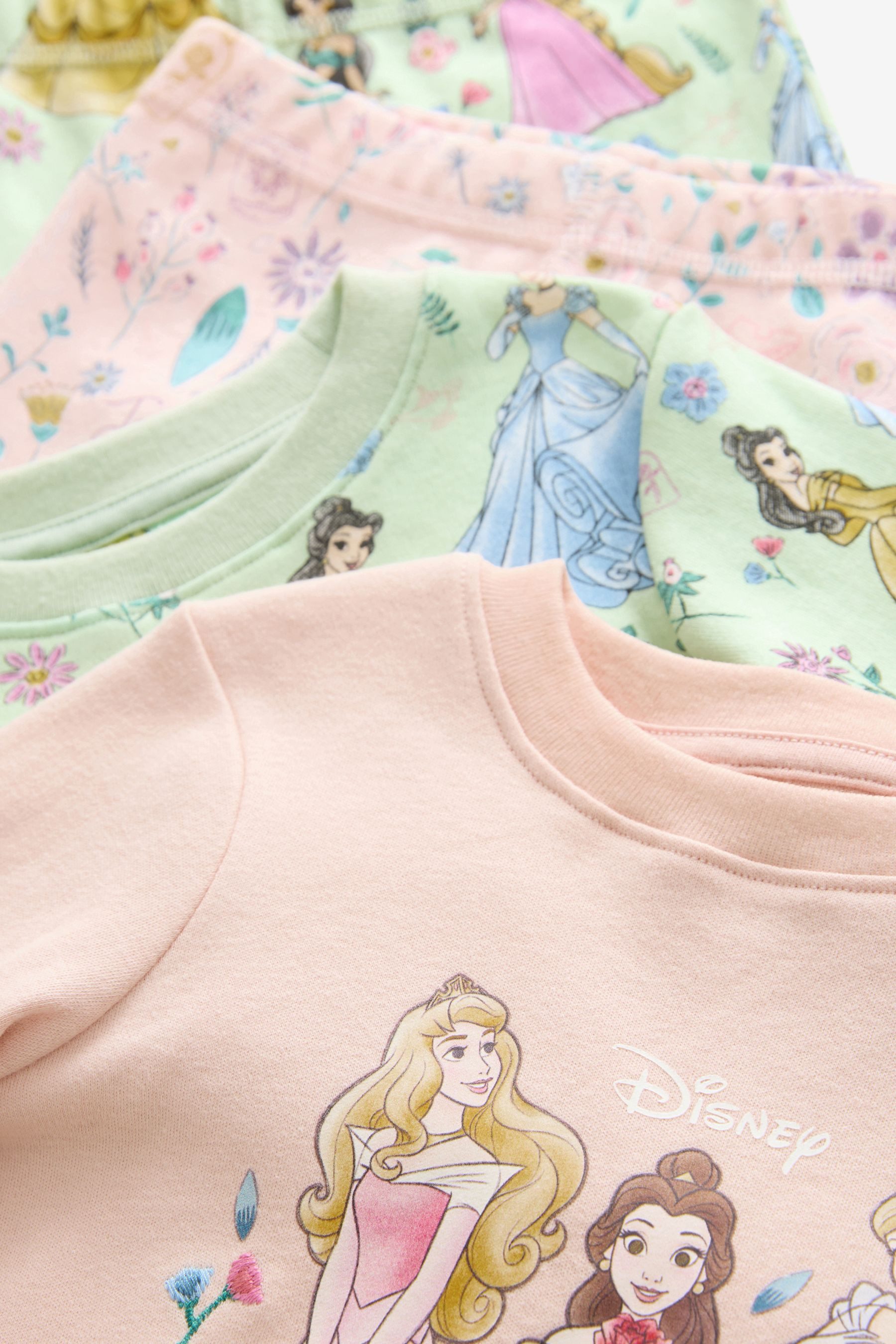 Next Pyjama Langärmelige Schlafanzug Disney Princess, 2er-Pack (4 tlg)