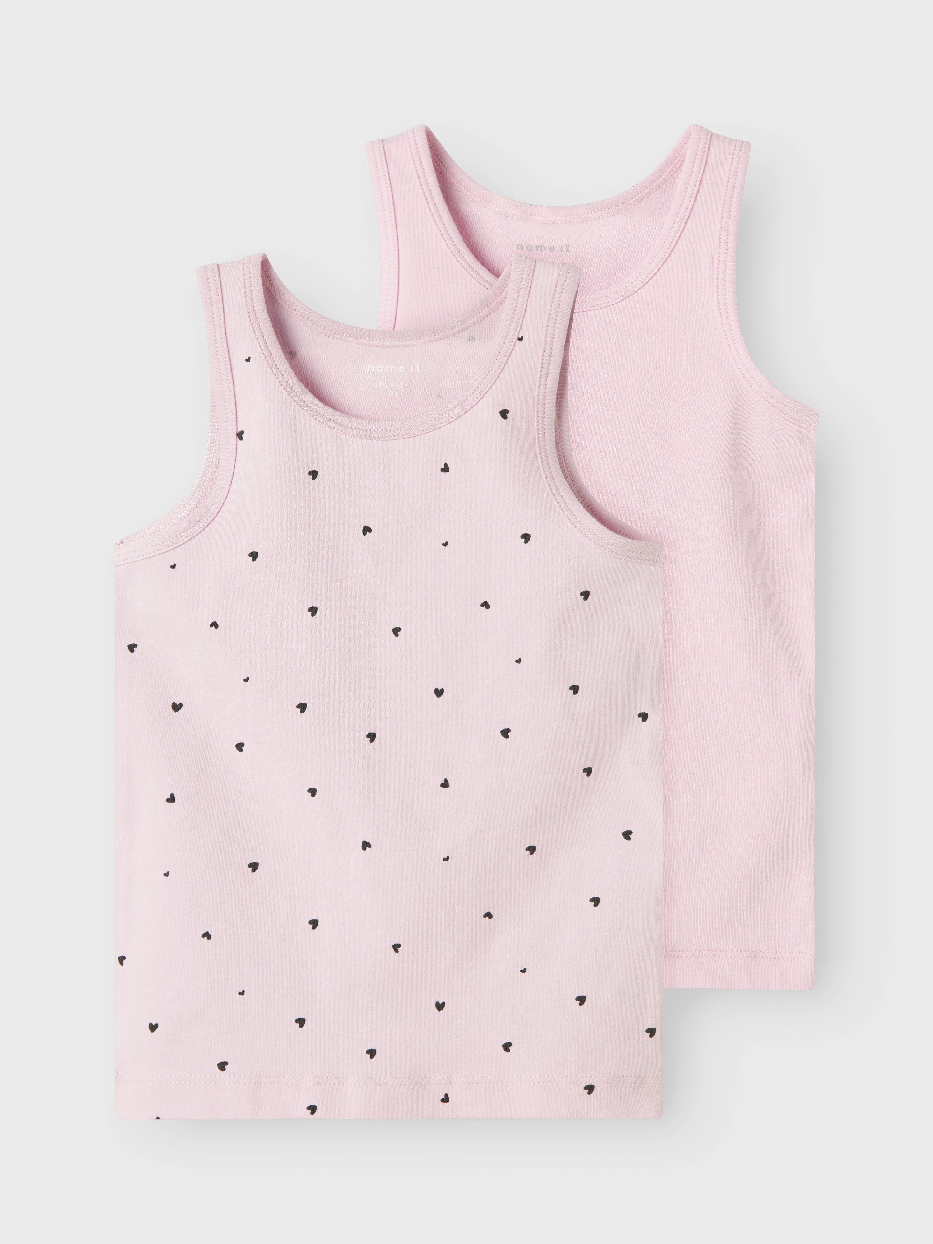 Name It Unterhemd NMFTANK TOP 2P WINSOME HEARTS NOOS (Packung, 2-St)