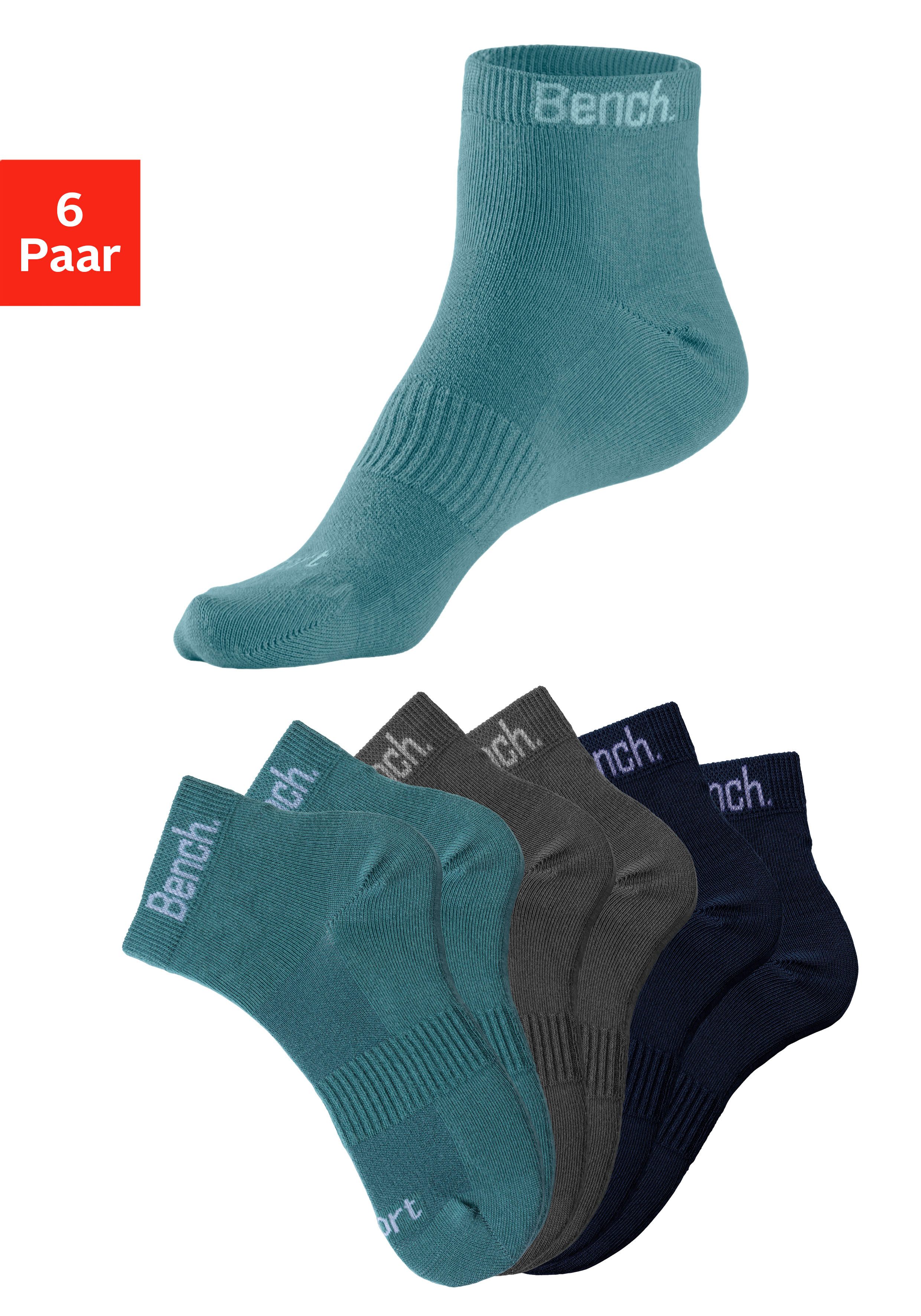 Bench. Sportsocken (Packung, 6-Paar) mit antibakterieller Feuchtigkeitsregu günstig online kaufen