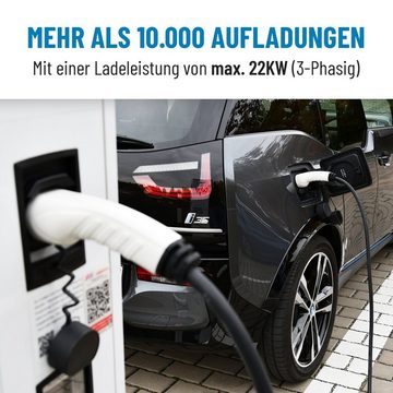 ABSINA Typ 2 Ladekabel Elektroauto - 22 kW 32A 5 Meter Elektroauto-Ladegerät (1-tlg)