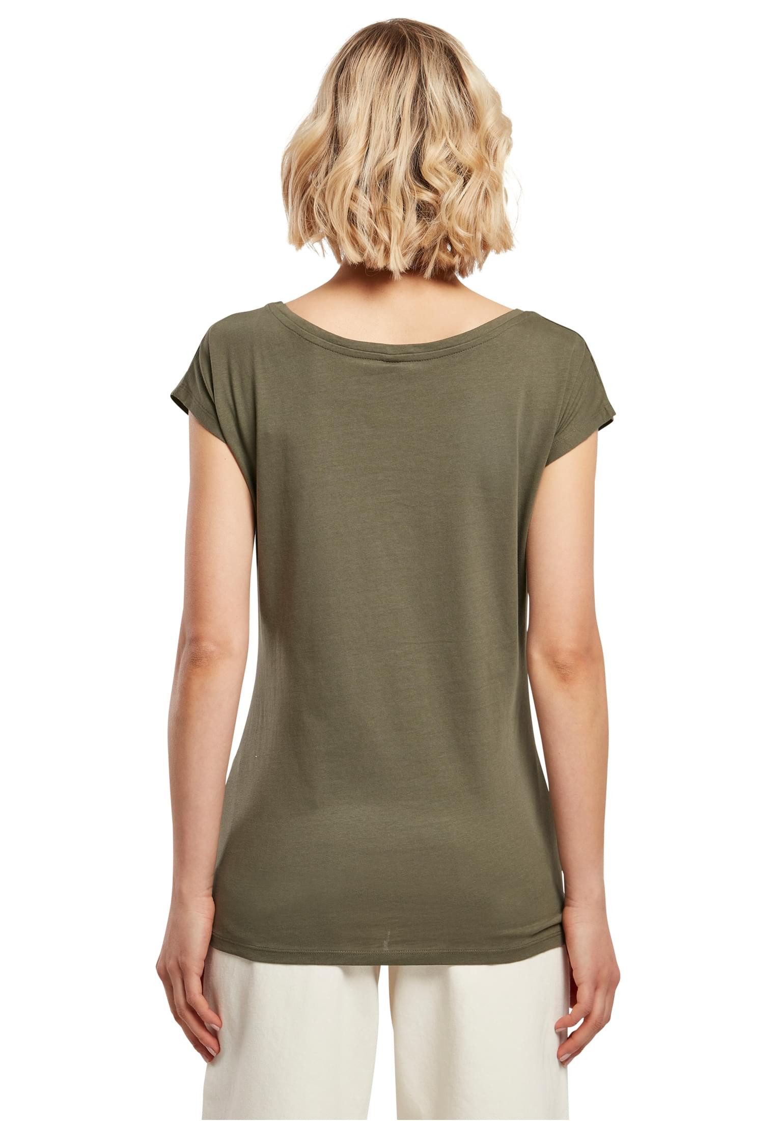 urbandreamz T-Shirt Damen Kurzarm T-Shirt weiter Ausschnitt Shirt Jersey Ku günstig online kaufen