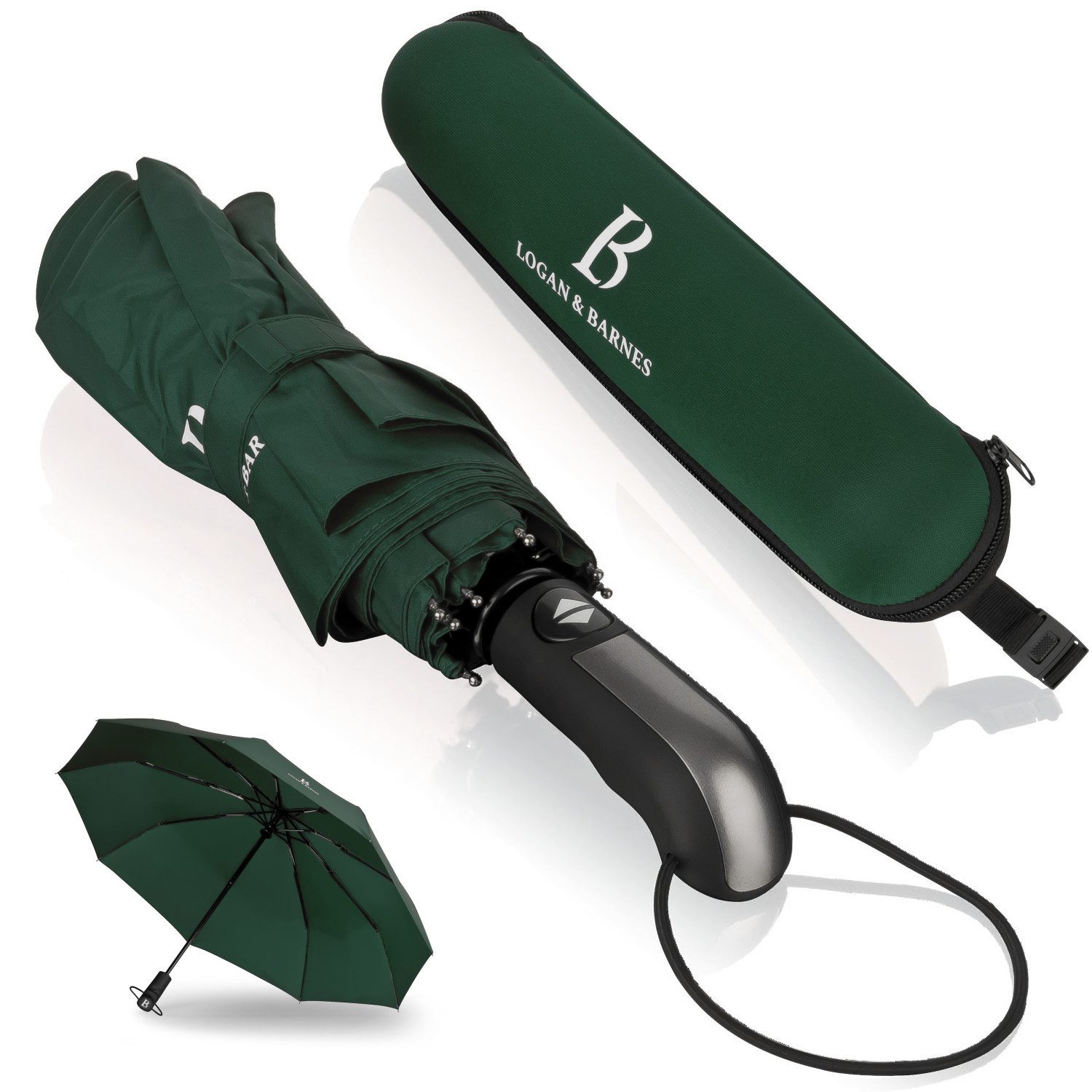 Logan & Barnes Taschenregenschirm Manchester