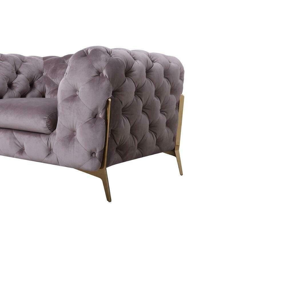JVmoebel Sofa, Designer Chesterfield Sofagarnitur Couch Polster Sofa