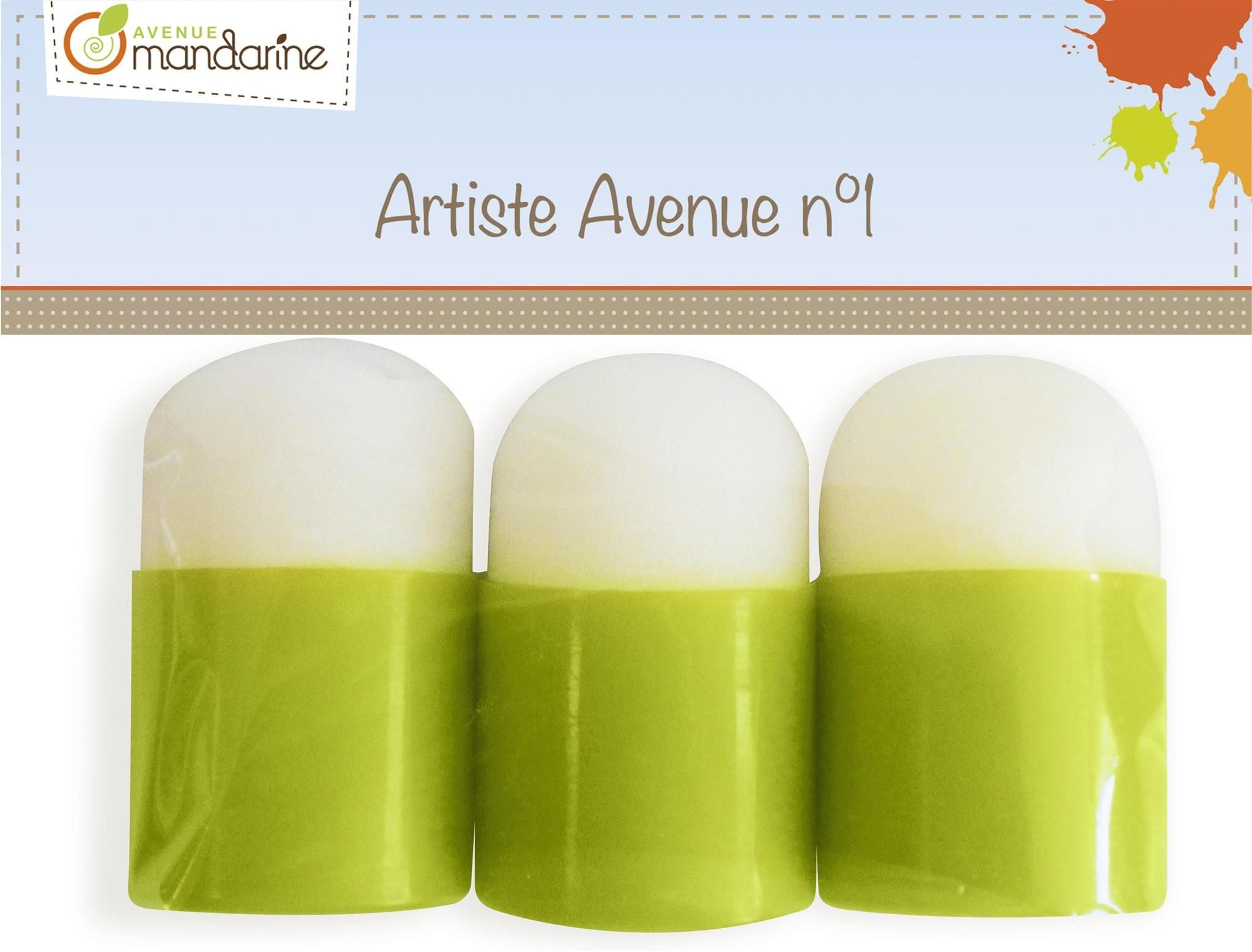 Avenue Mandarine Stempel Avenue Mandarine Set 3 Stempel Schaumstoff