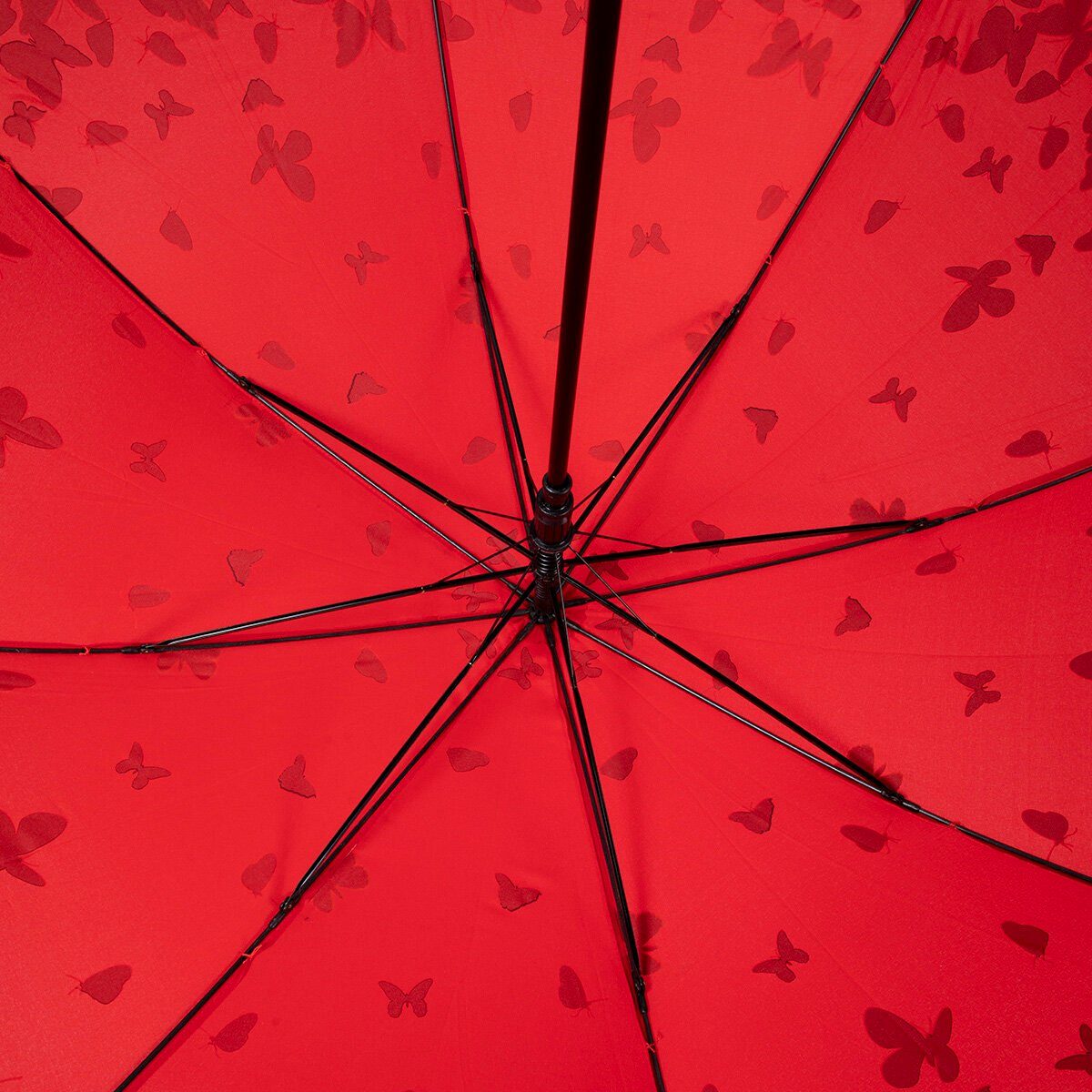 104cm Regenschirm Rot BIGGBRELLA Langregenschirm So003 Biggbrella