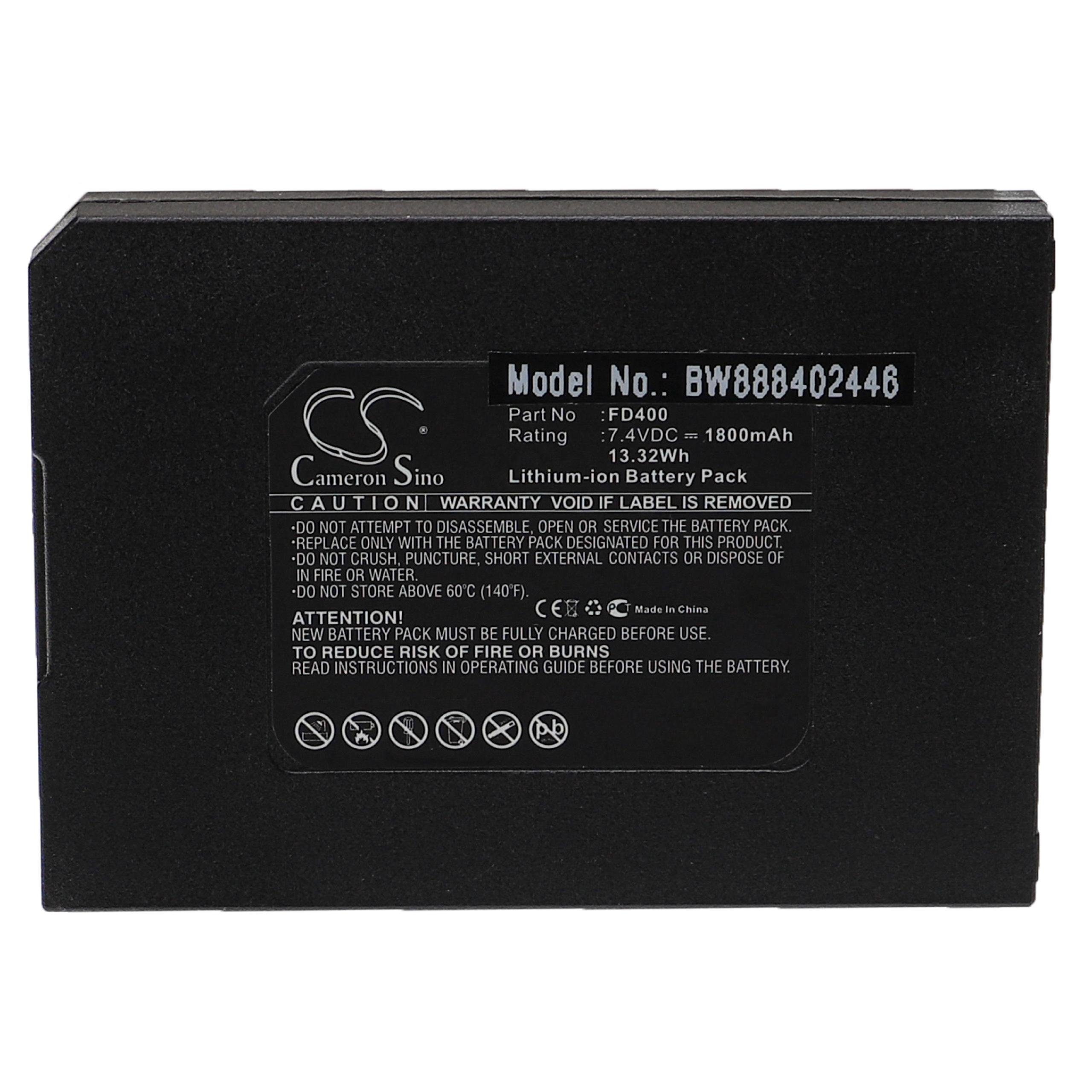 vhbw kompatibel mit First Data FD410, FD400TI, FD400GW, FD400GT, FD400 ...