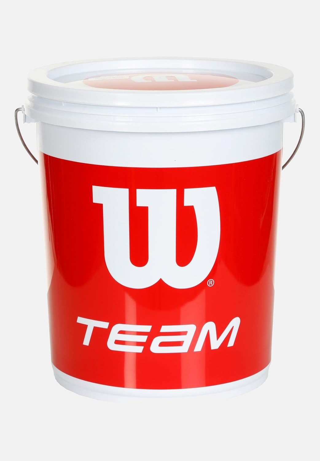 Wilson Tennisball Team W Trainer - 72 Tennisbälle - Drucklose Bälle - (72er Eimer)