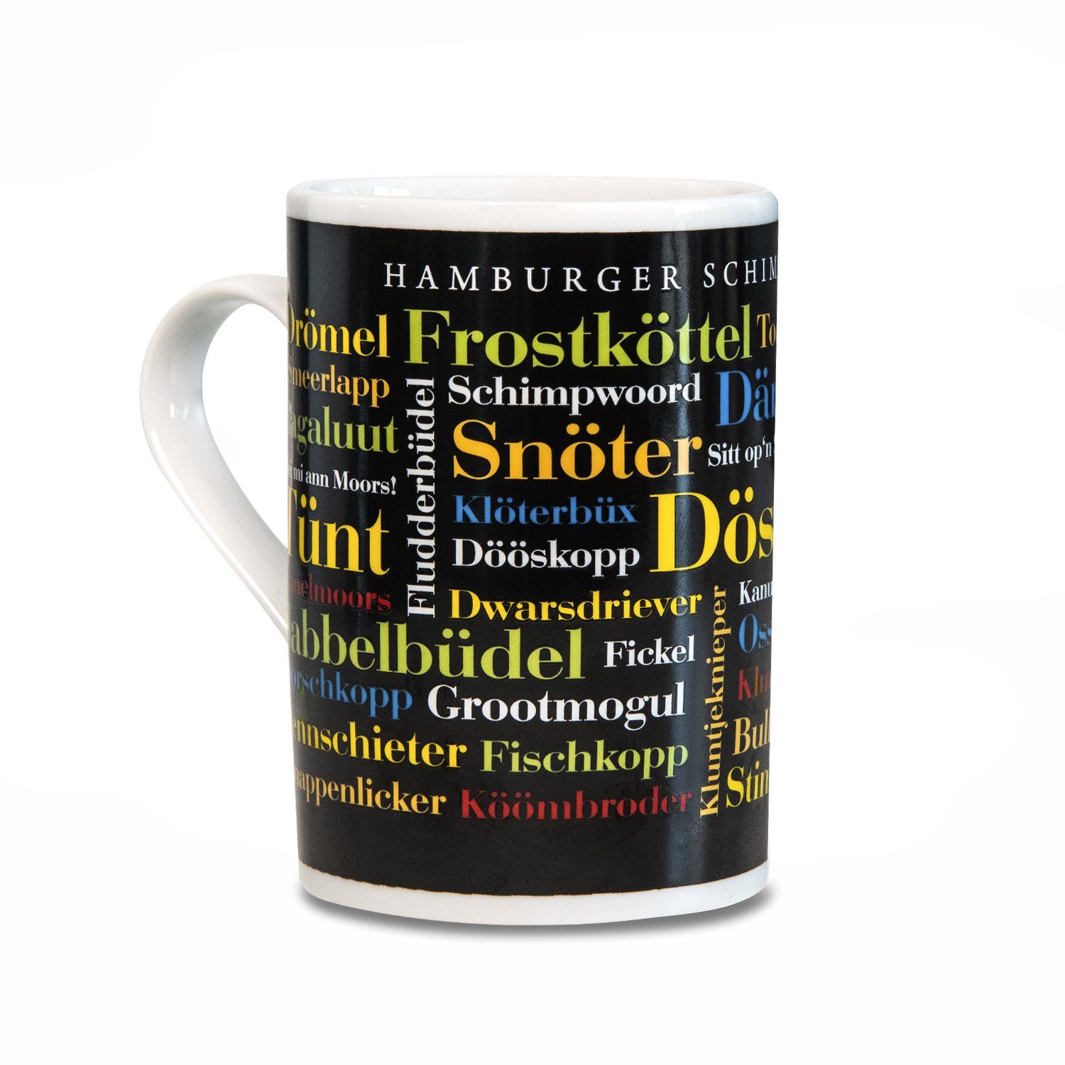 Kaffeebecher Hamburger Wörter Schimpfwörter, Porzellan Deine Tasse