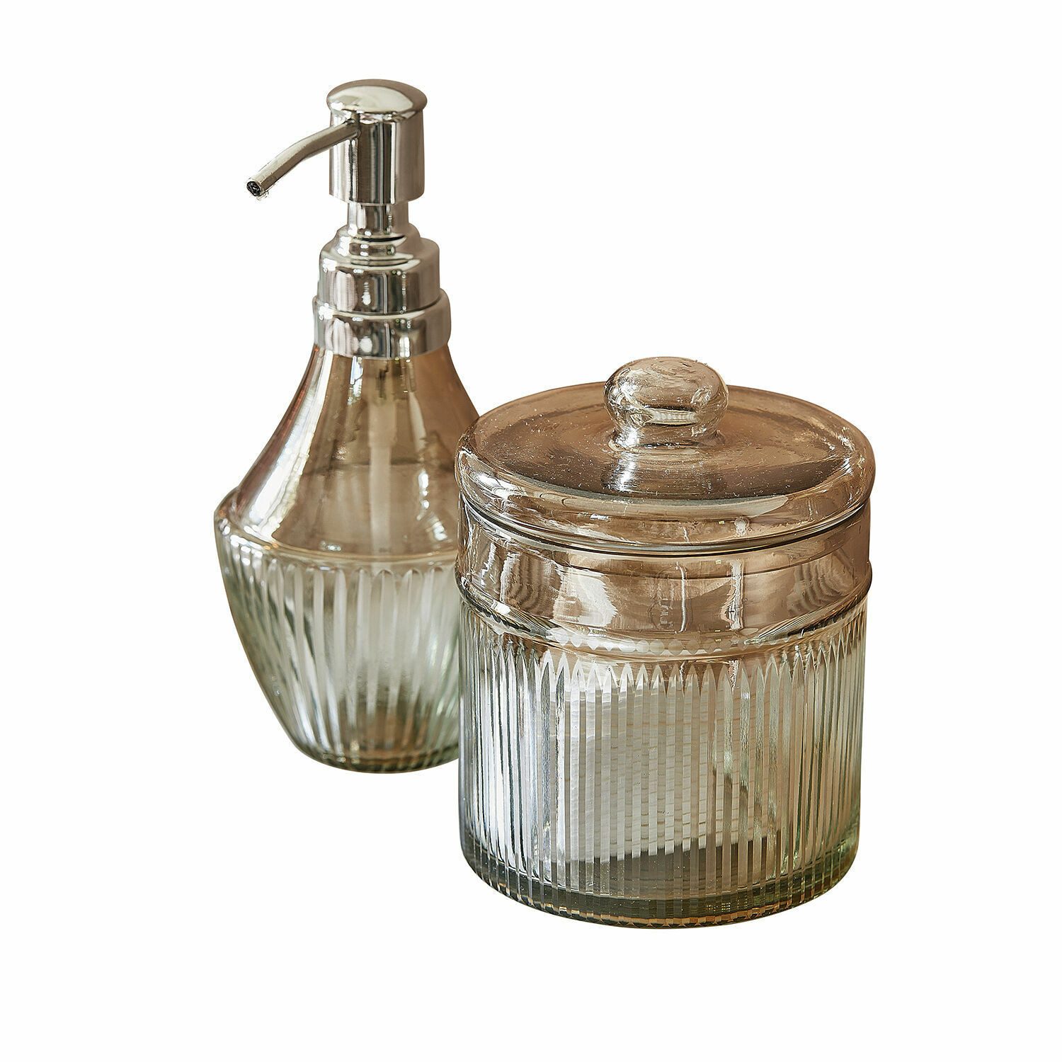 Mirabeau Badaccessoire-Set Bad-Set Jolivienne braun/klar