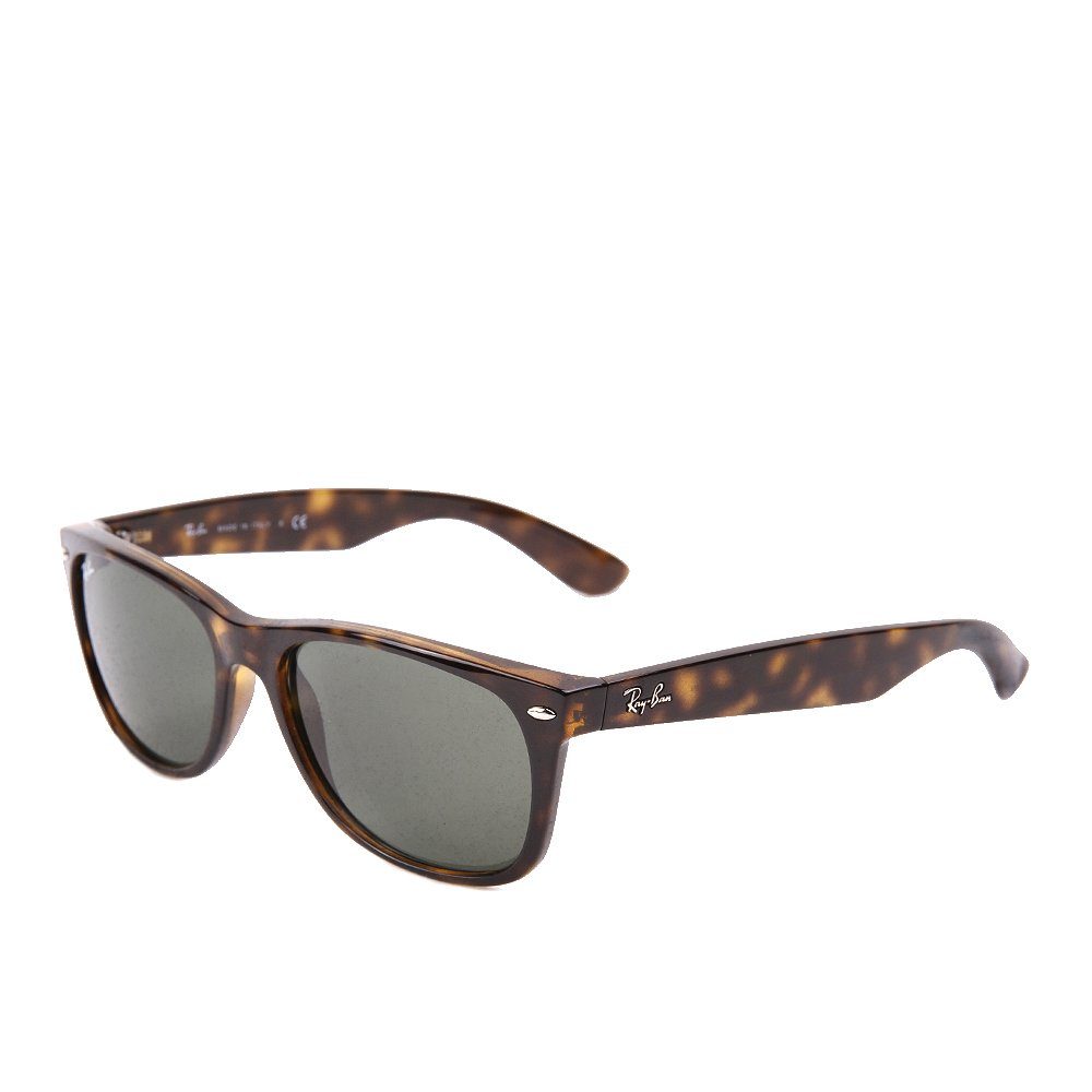 Ray-Ban Sonnenbrille Ray-Ban New Wayfarer RB2132 902 58 Havana Brown Grey G günstig online kaufen