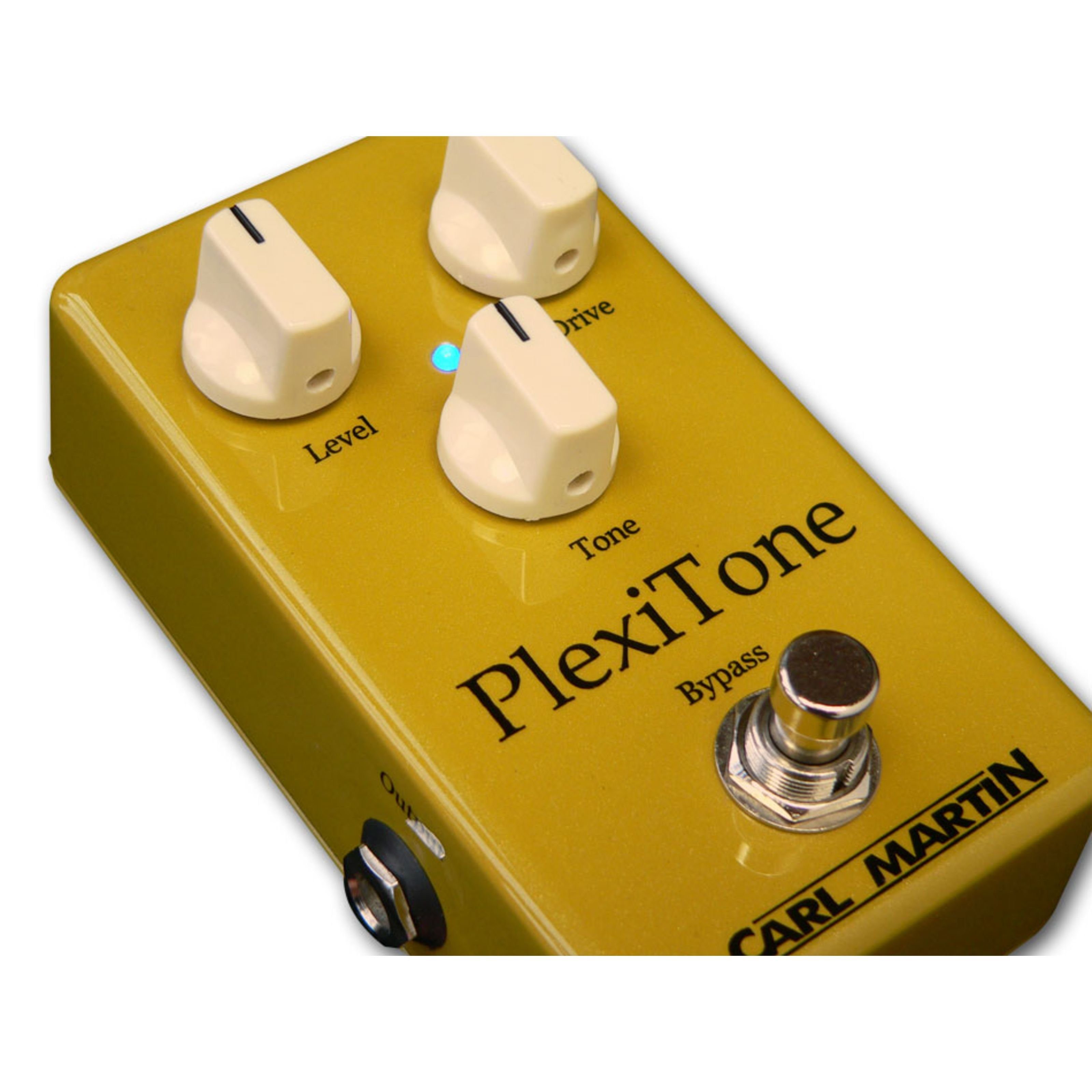 Carl Martin Musikinstrumentenpedal, (Effekte, Verzerrer), Single Plexitone Crunch/High Gain Overdrive - Verzerrer für Gitarren