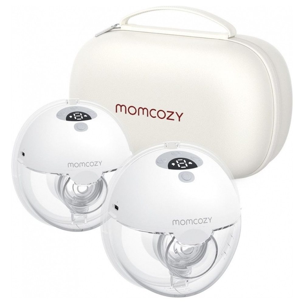 Elektrische Doppelmilchpumpe MOMCOZY M5 Doppelte Milchpumpe für Mütter
